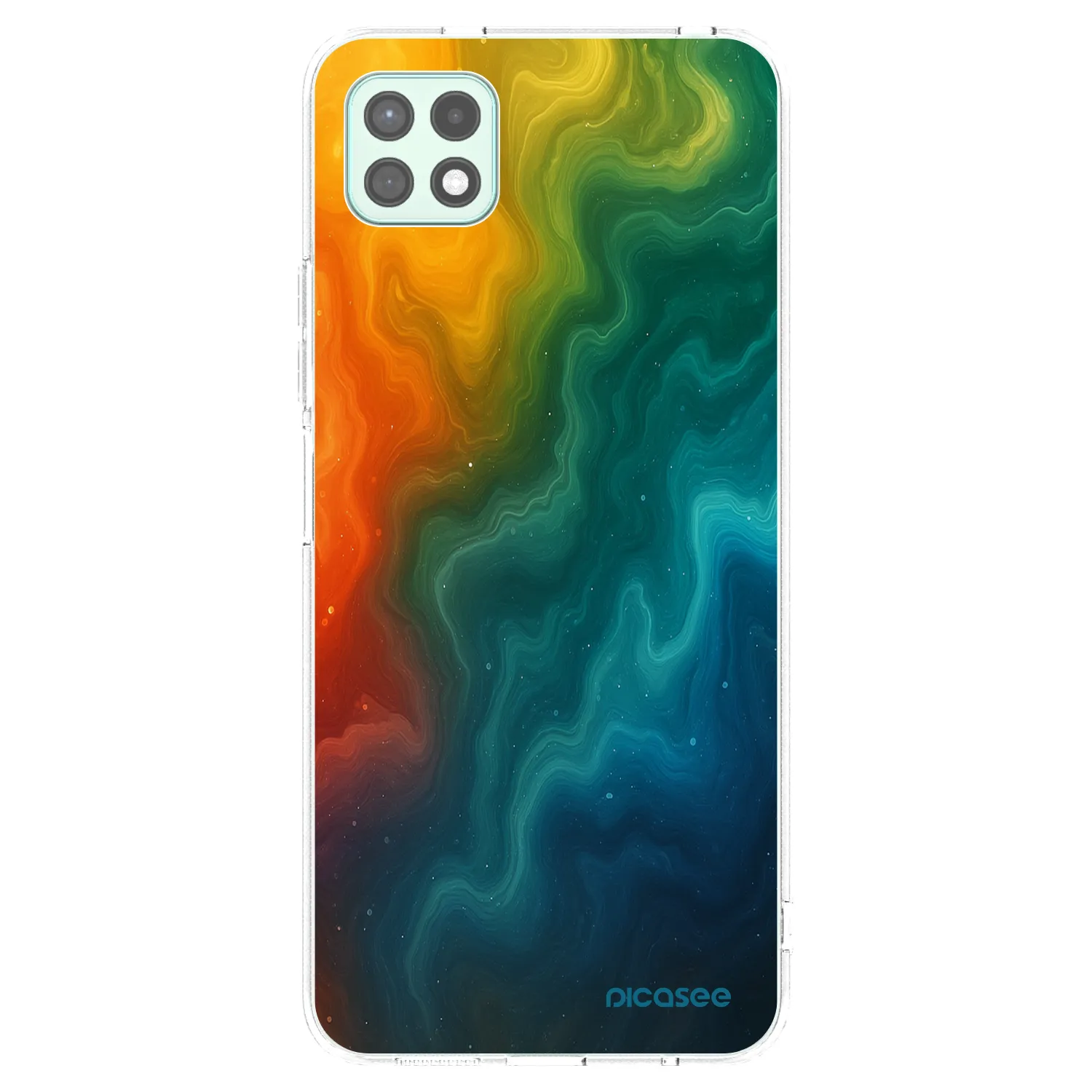 Picasee silikonový průhledný obal pro Samsung Galaxy A22 A226B 5G - Solar