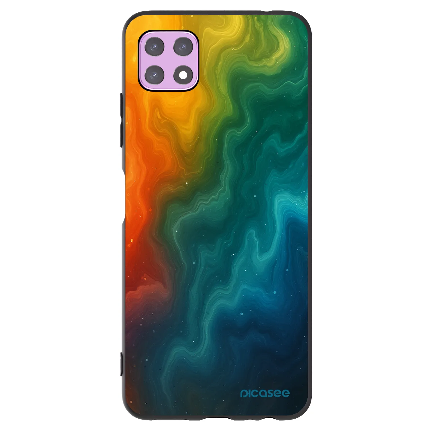Picasee silikonový černý obal pro Samsung Galaxy A22 A226B 5G - Solar