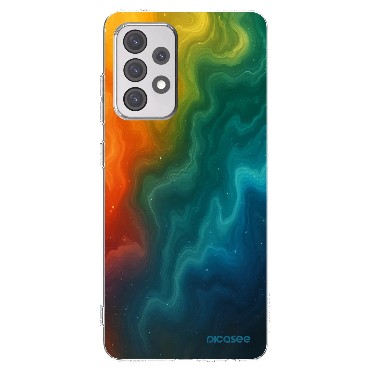 Picasee silikonový průhledný obal pro Samsung Galaxy A52s 5G A528B - Solar