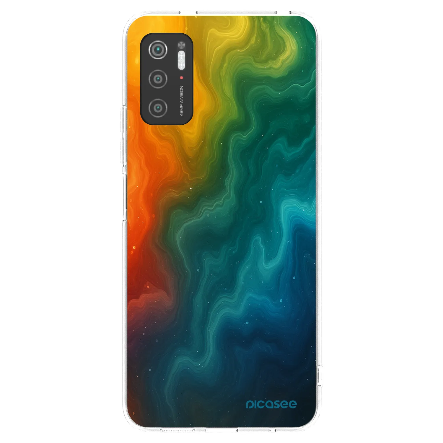 Picasee silikonový průhledný obal pro Xiaomi Poco M3 Pro 5G - Solar