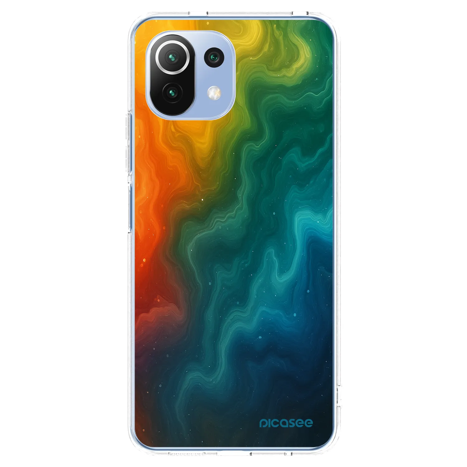 Picasee silikonový průhledný obal pro Xiaomi 11 Lite 5G NE - Solar