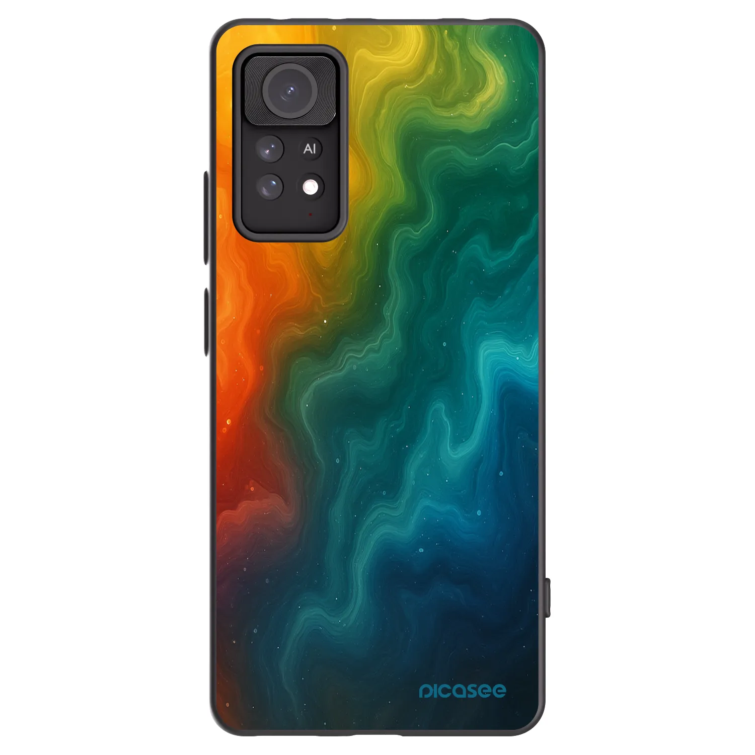 Picasee silikonový černý obal pro Xiaomi Redmi Note 11 Pro - Solar