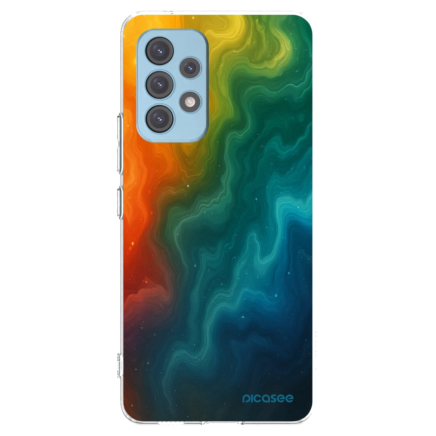 Picasee silikonový průhledný obal pro Samsung Galaxy A53 5G A536 - Solar