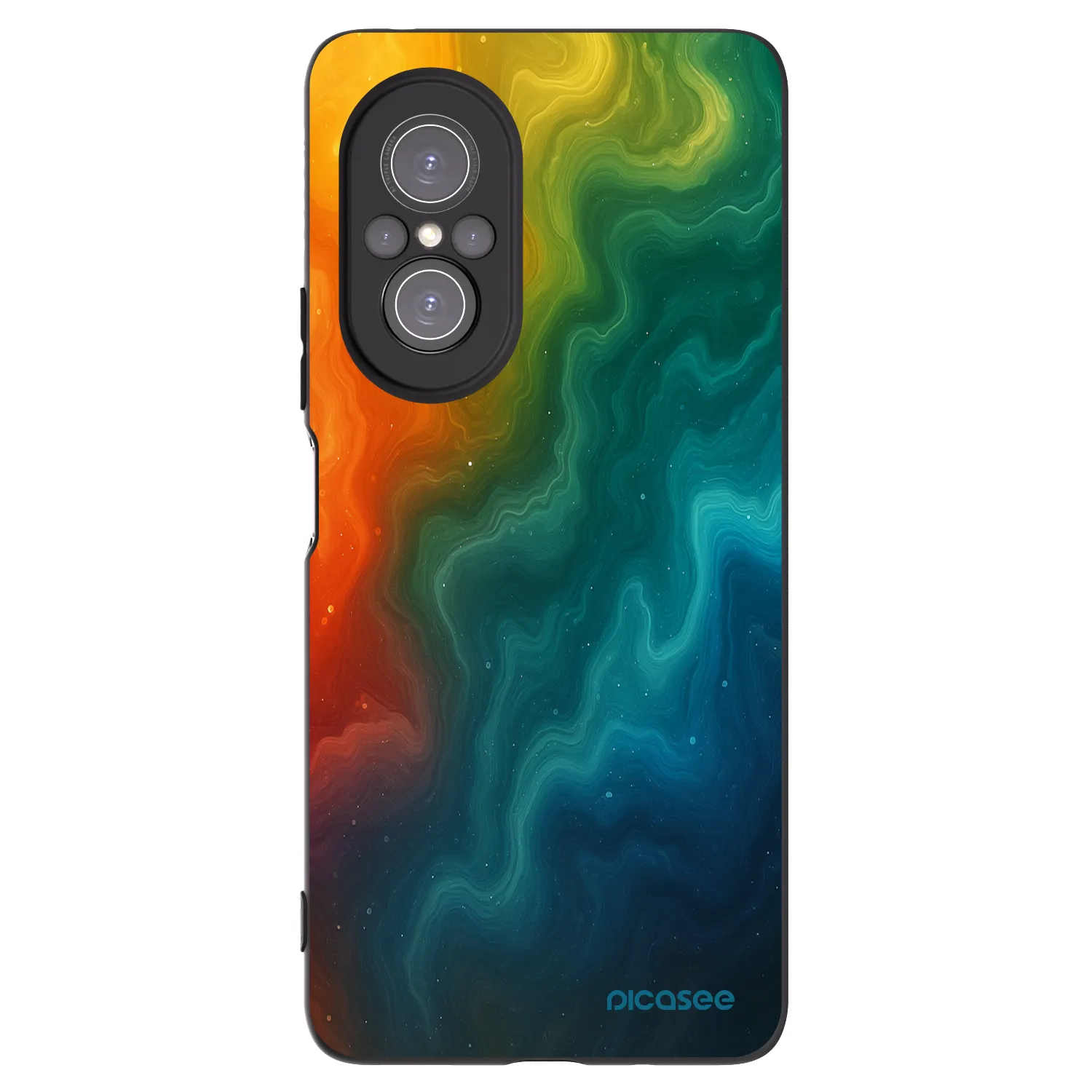 Picasee silikonový černý obal pro Huawei Nova 9 SE - Solar