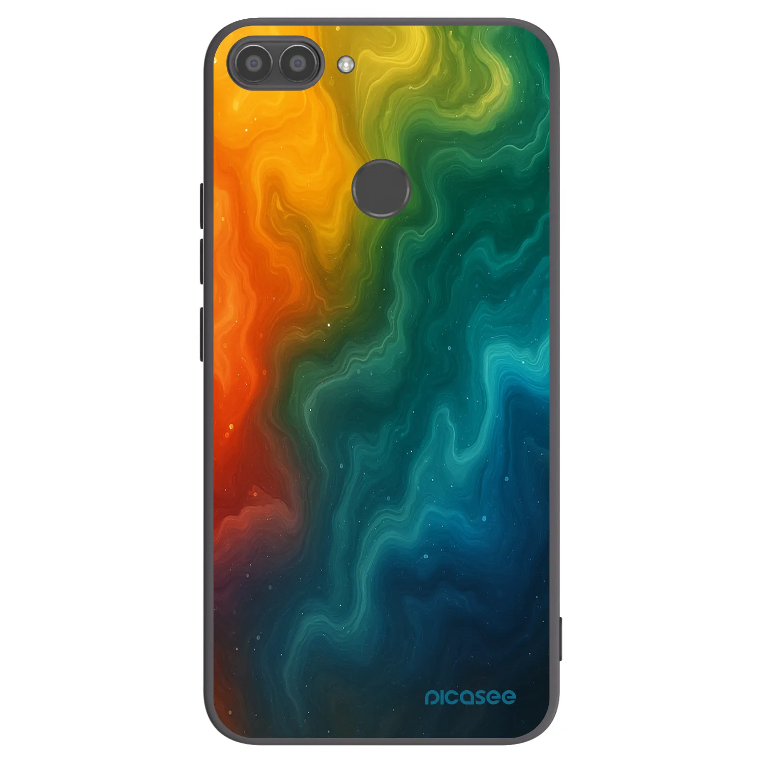 Picasee silikonový černý obal pro Huawei P Smart - Solar