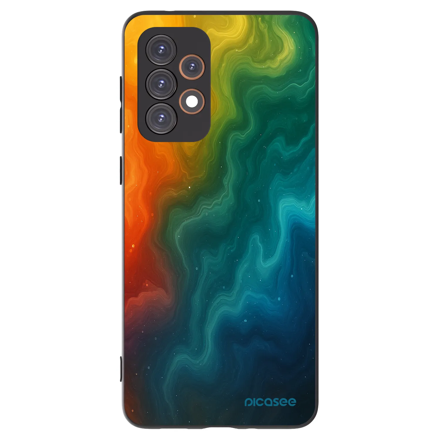 Picasee silikonový černý obal pro Samsung Galaxy A33 5G A336 - Solar