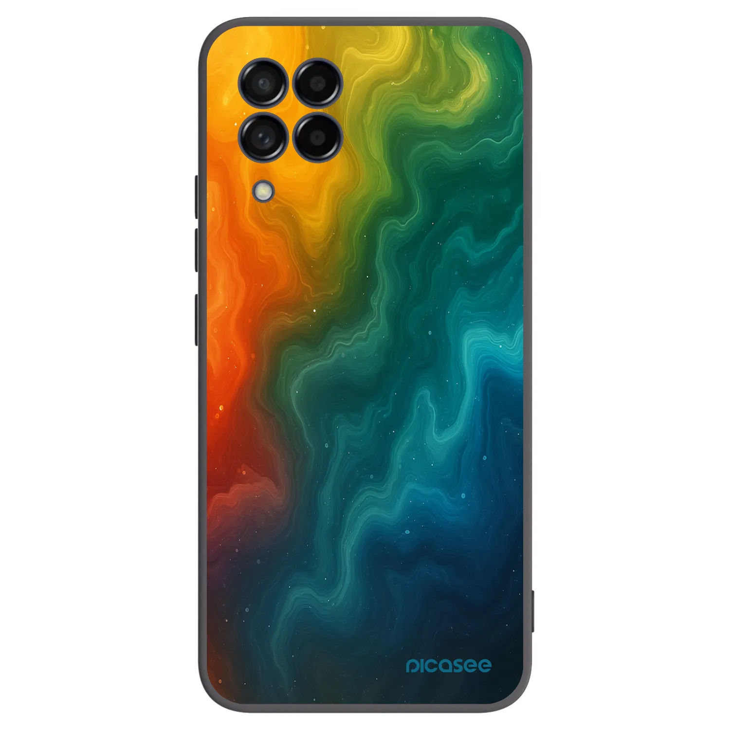 Picasee silikonový černý obal pro Samsung Galaxy M53 5G - Solar