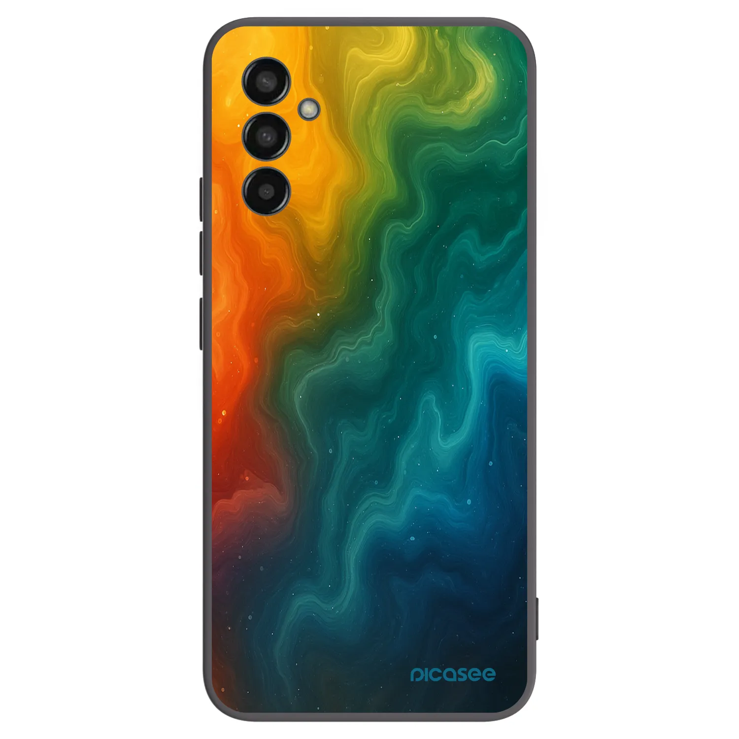 Picasee silikonový černý obal pro Samsung Galaxy M13 M135F - Solar