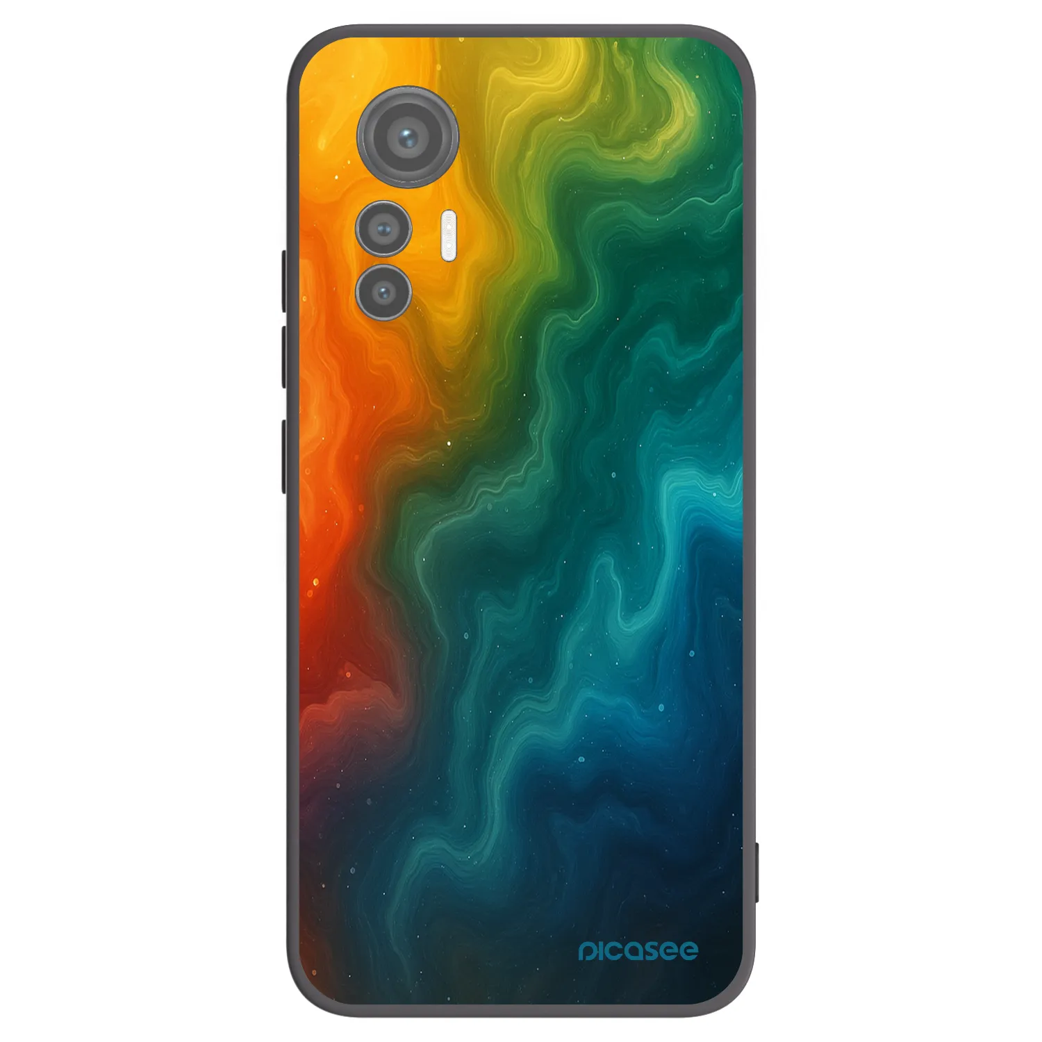 Picasee silikonový černý obal pro Xiaomi 12 Lite - Solar