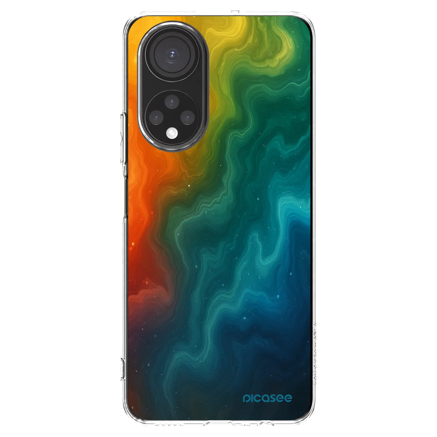 Picasee silikonový průhledný obal pro Honor X7 - Solar