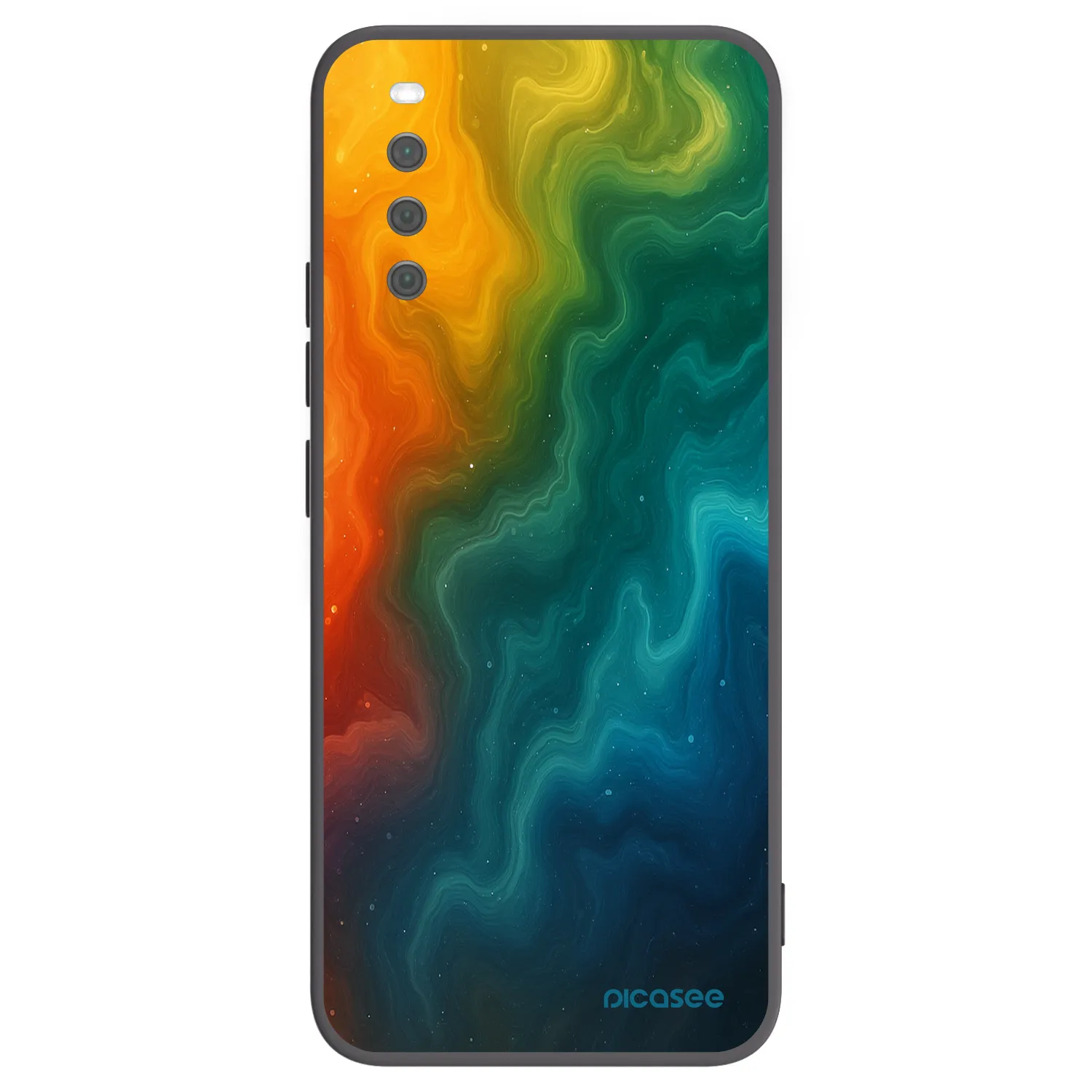 Picasee silikonový černý obal pro Sony Xperia 10 III - Solar
