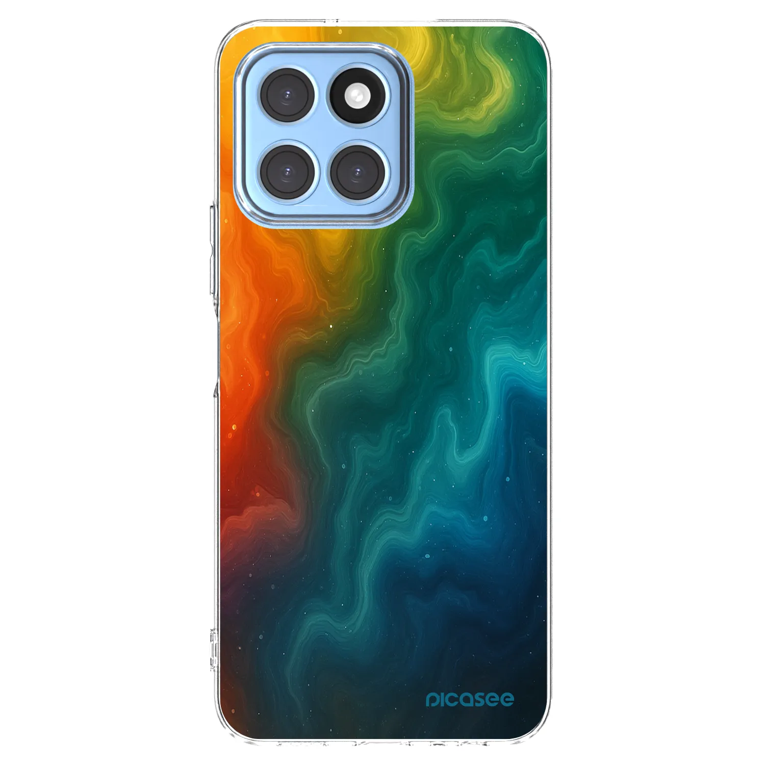 Picasee silikonový průhledný obal pro Honor X8 5G - Solar