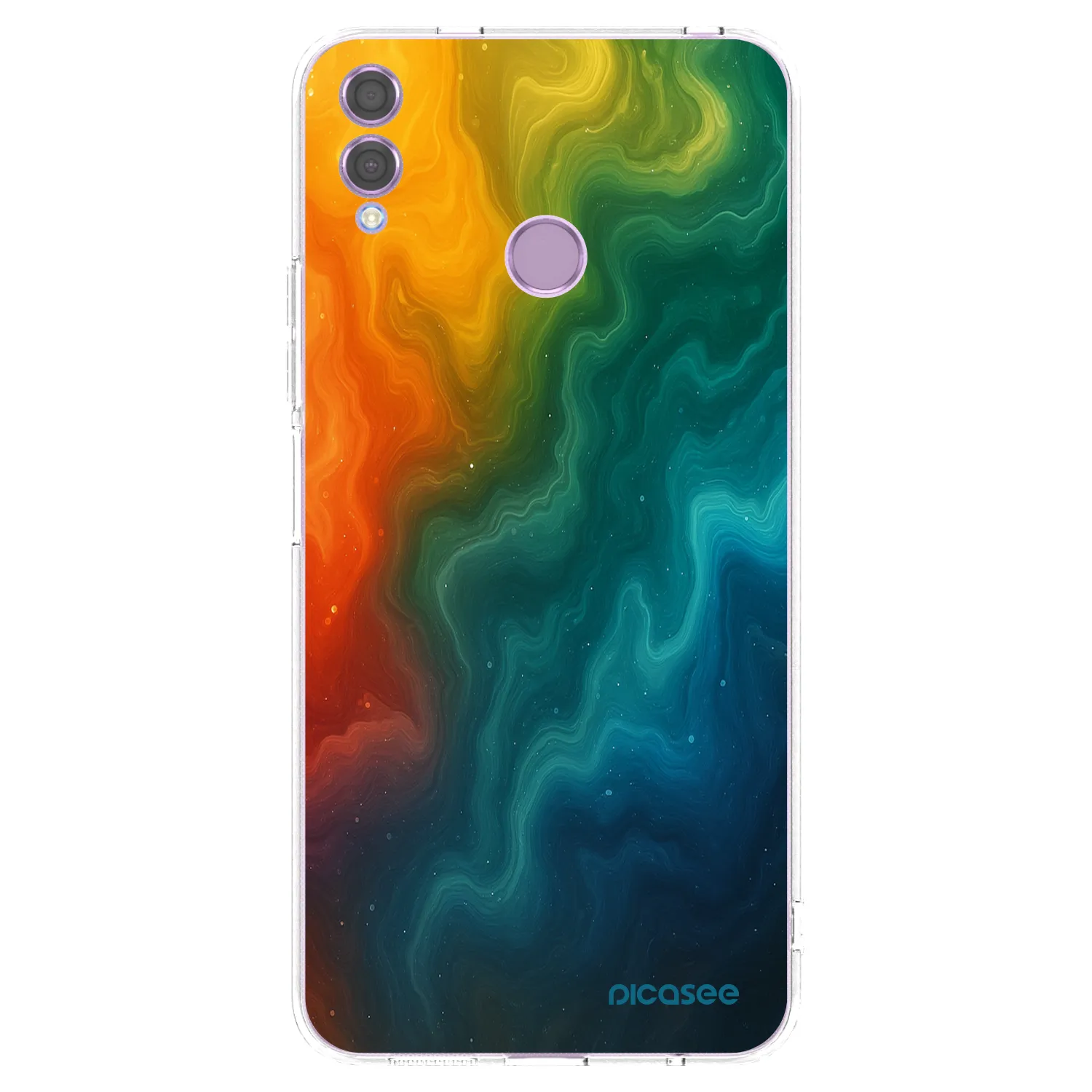 Picasee silikonový průhledný obal pro Honor 8X - Solar