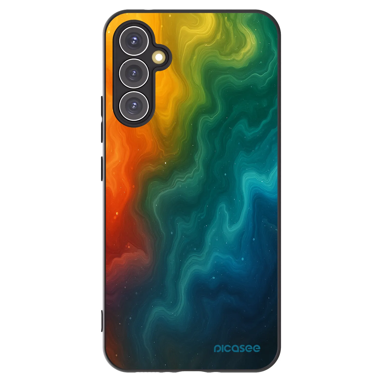Picasee silikonový černý obal pro Samsung Galaxy A34 5G A346B - Solar
