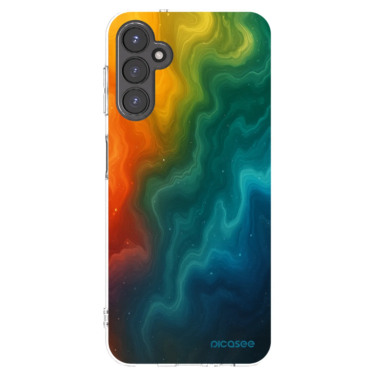 Picasee silikonový průhledný obal pro Samsung Galaxy A14 4G A145R - Solar