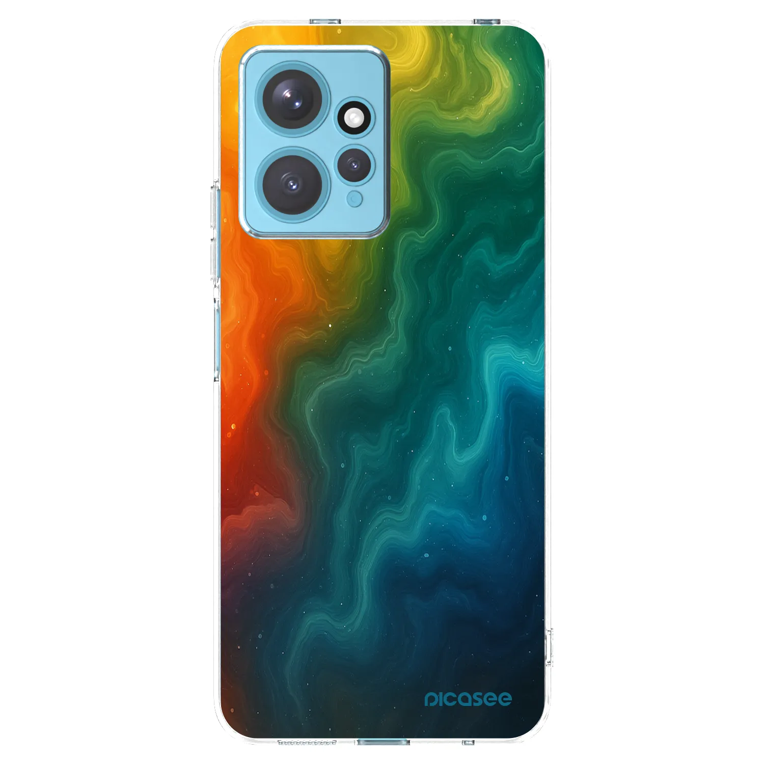 Picasee silikonový průhledný obal pro Xiaomi Redmi Note 12 4G - Solar