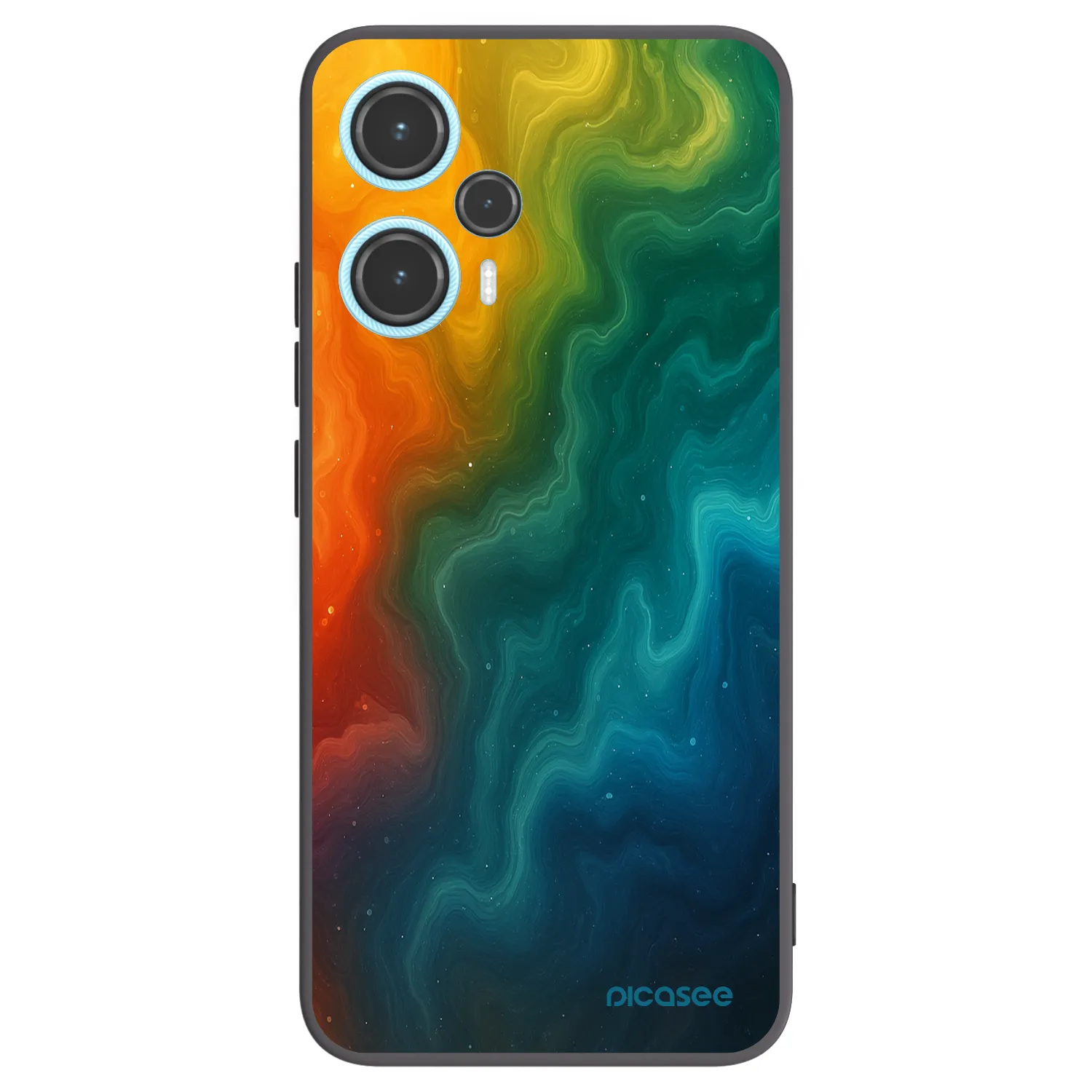 Picasee silikonový černý obal pro Xiaomi Poco F5 - Solar