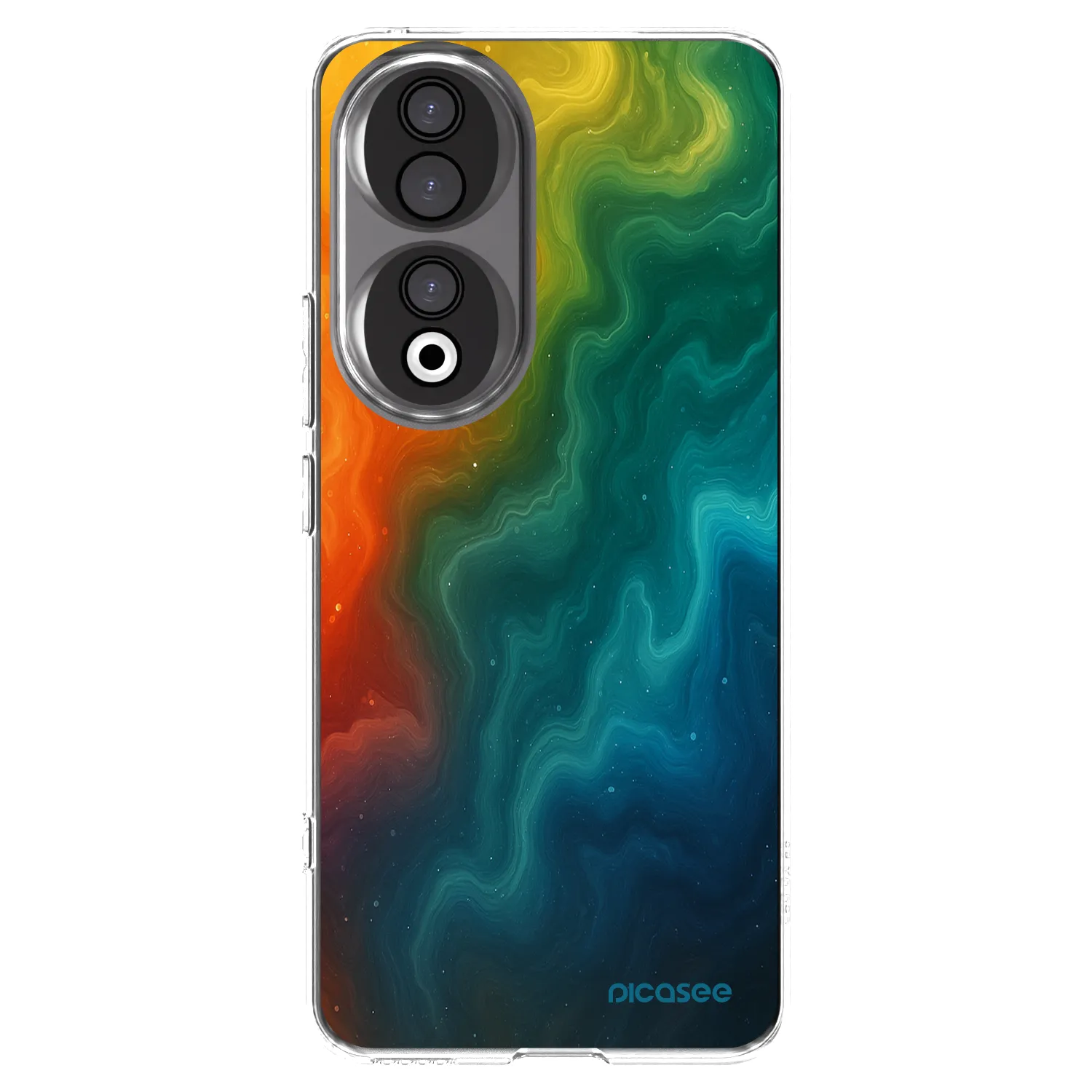Picasee silikonový průhledný obal pro Honor 90 5G - Solar