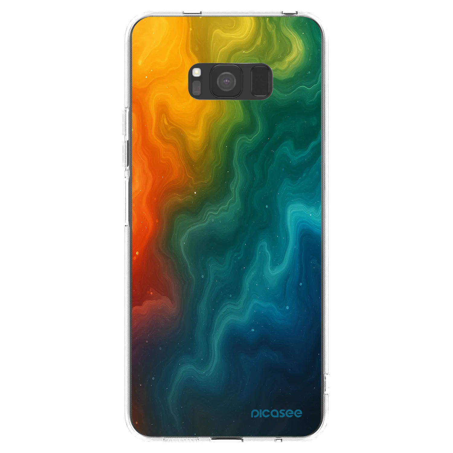 Picasee silikonový průhledný obal pro Samsung Galaxy S8 G950F - Solar