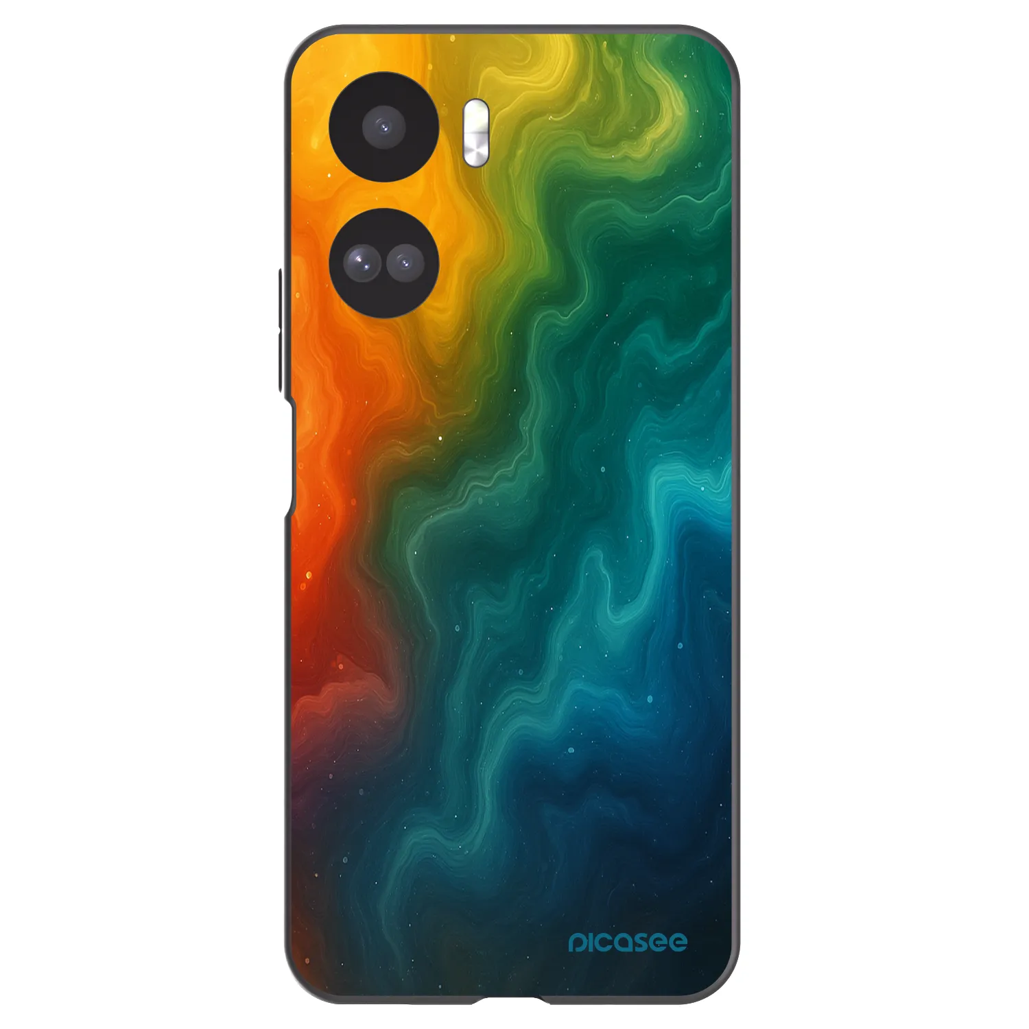 Picasee silikonový černý obal pro Honor 90 Lite 5G - Solar