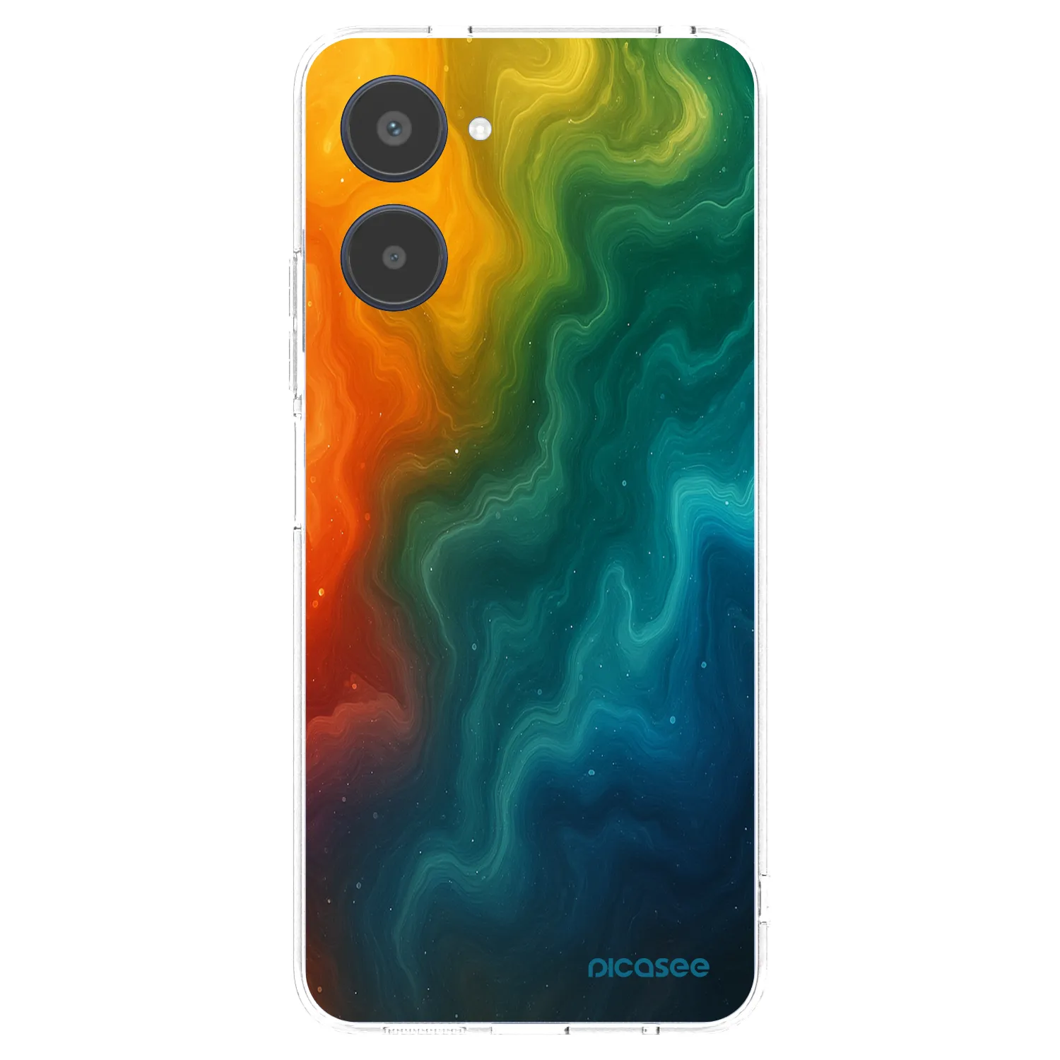 Picasee silikonový průhledný obal pro Realme 10 4G - Solar