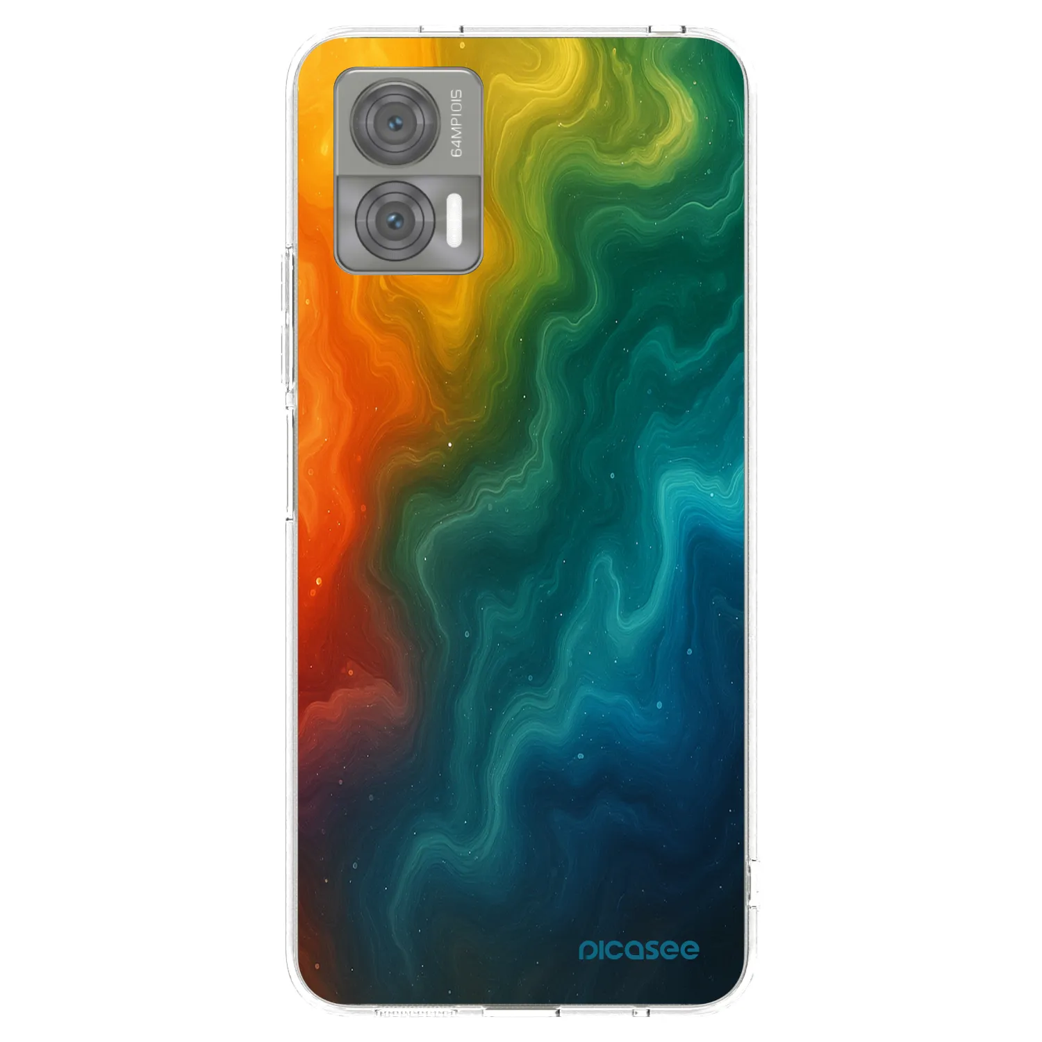Picasee silikonový průhledný obal pro Motorola Edge 30 Neo - Solar
