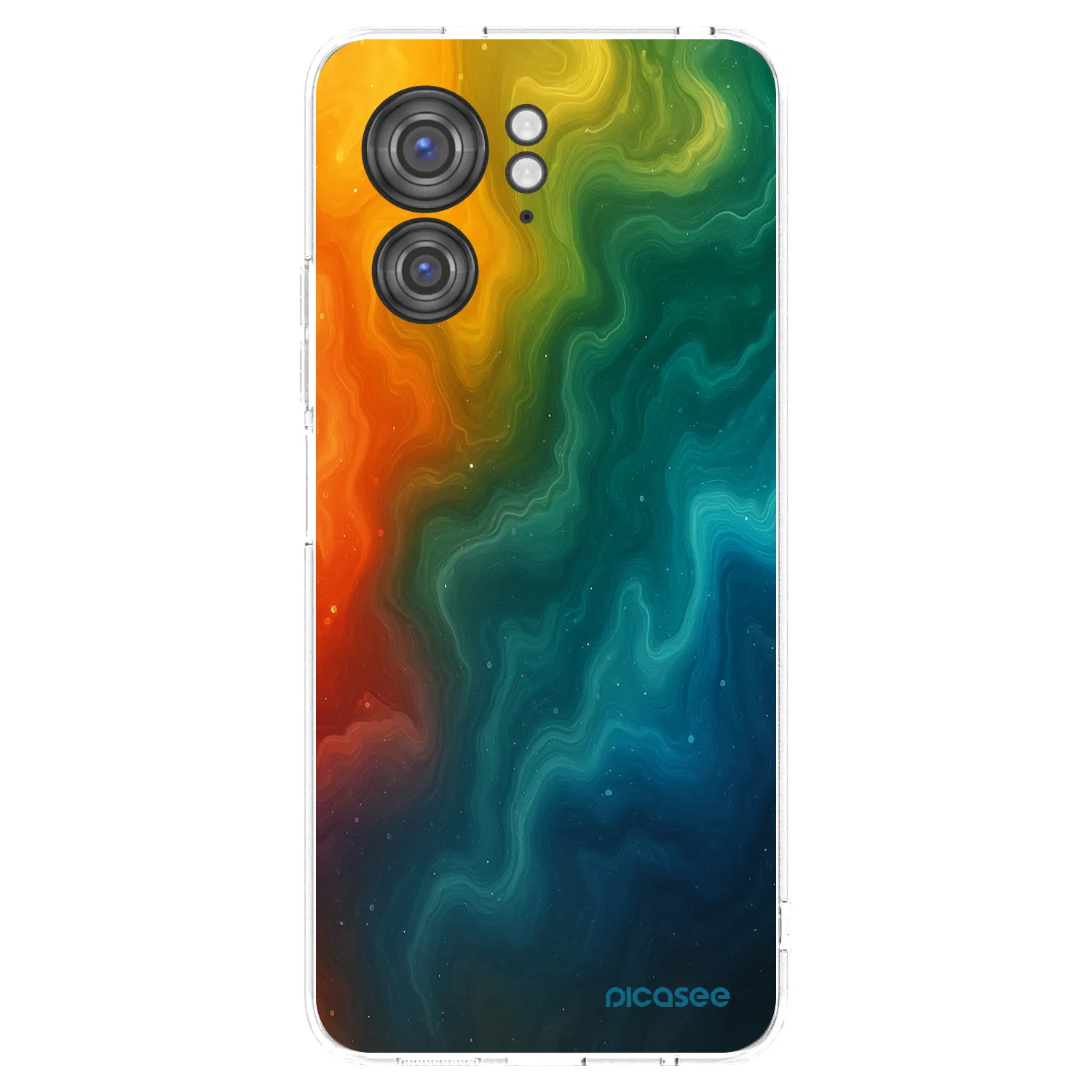 Picasee silikonový průhledný obal pro Motorola Edge 40 - Solar
