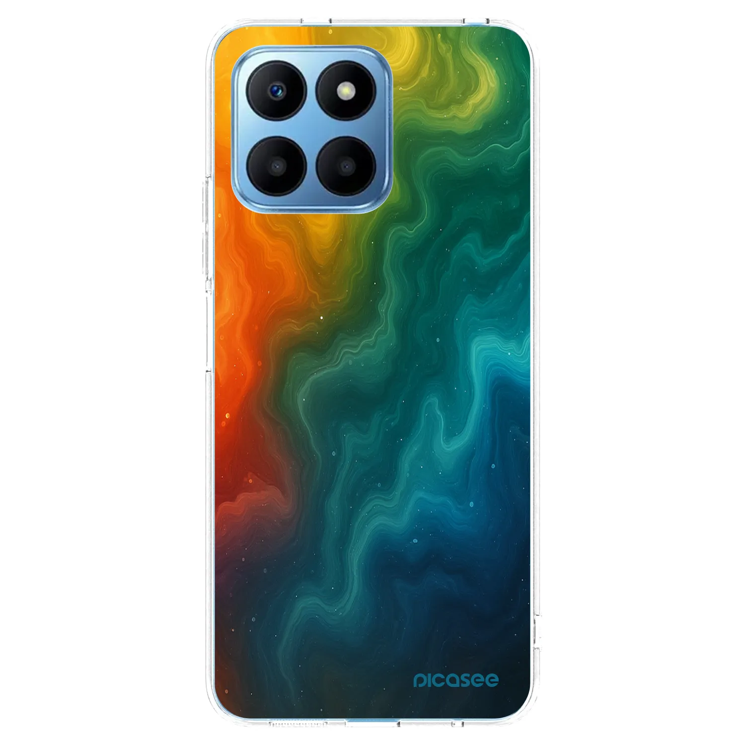 Picasee silikonový průhledný obal pro Honor 70 Lite - Solar