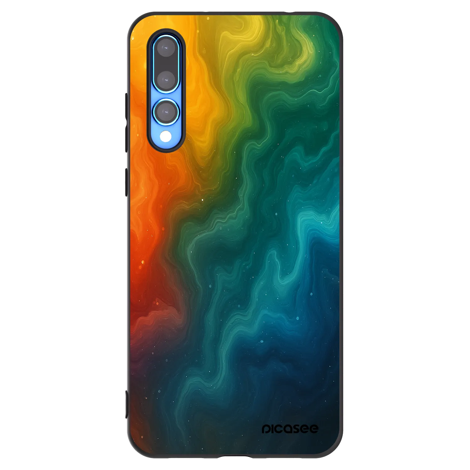 Picasee silikonový černý obal pro Huawei P20 Pro - Solar