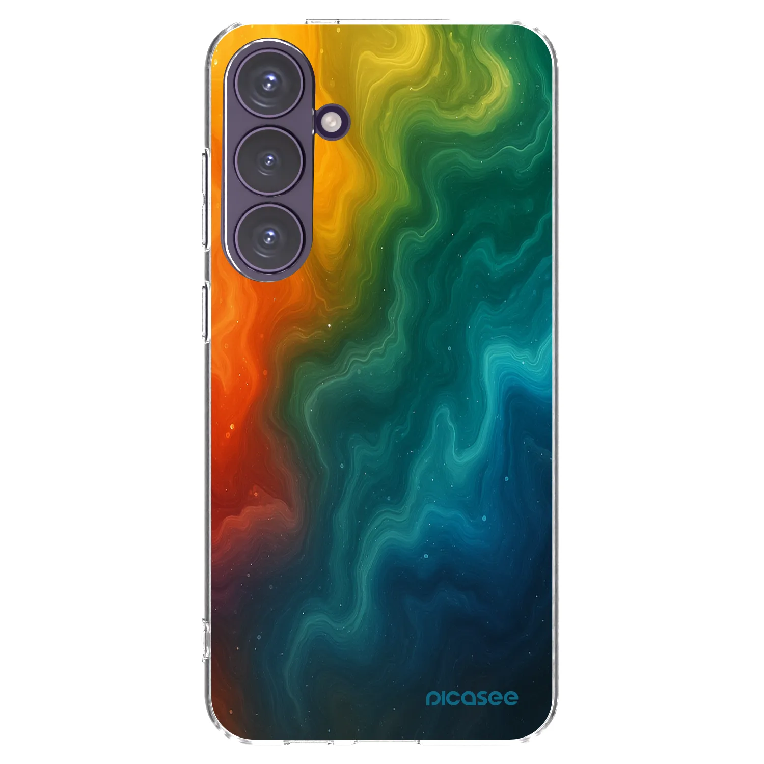 Picasee silikonový průhledný obal pro Samsung Galaxy S24+ S926B 5G - Solar