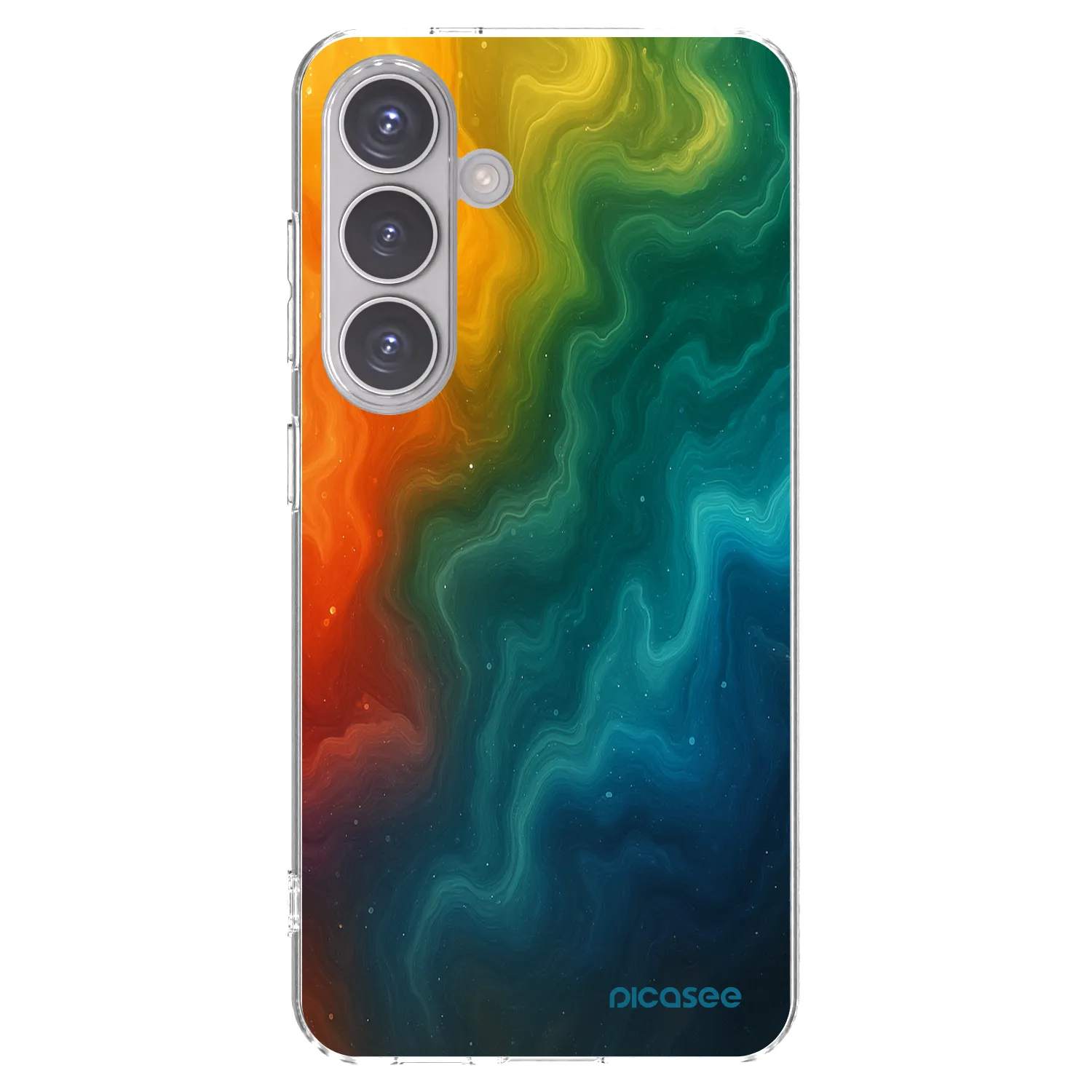 Picasee silikonový průhledný obal pro Samsung Galaxy S24 S921B 5G - Solar