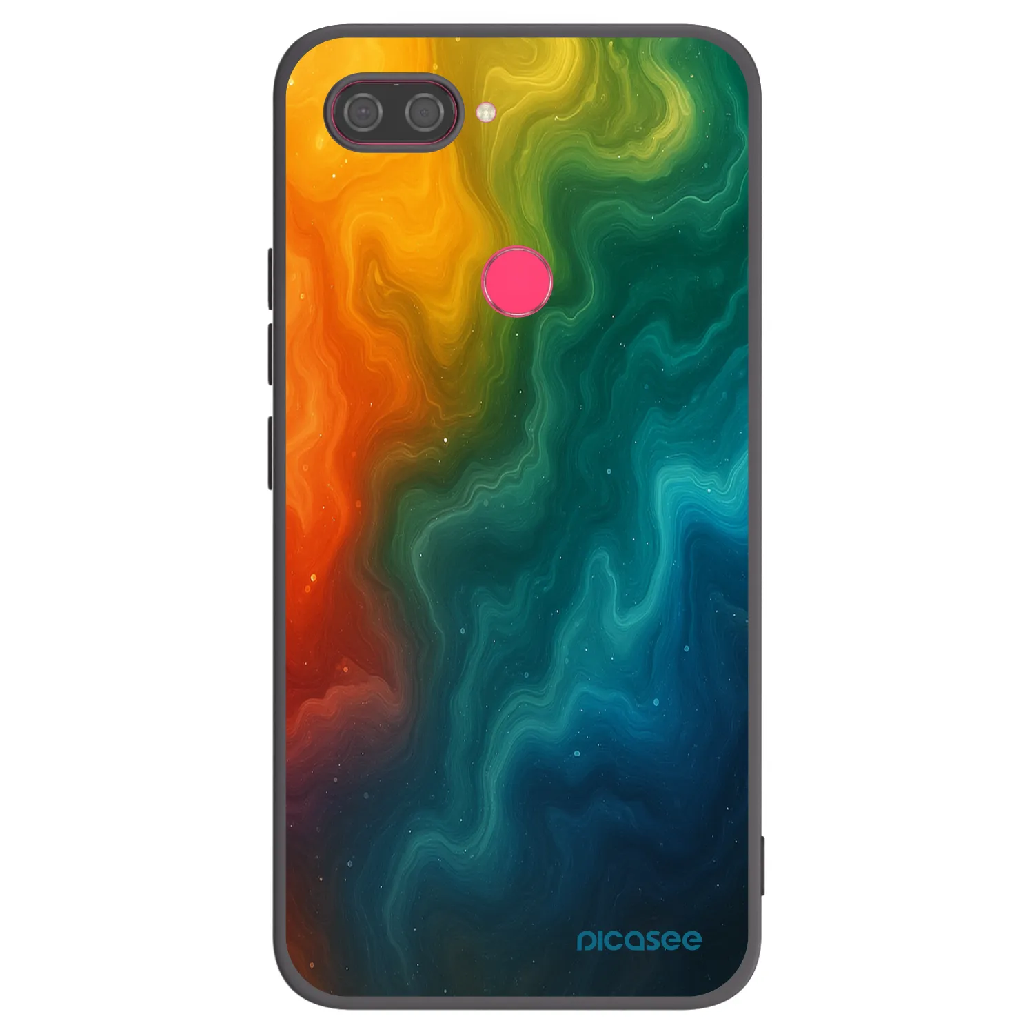 Picasee silikonový černý obal pro Xiaomi Mi 8 Lite - Solar