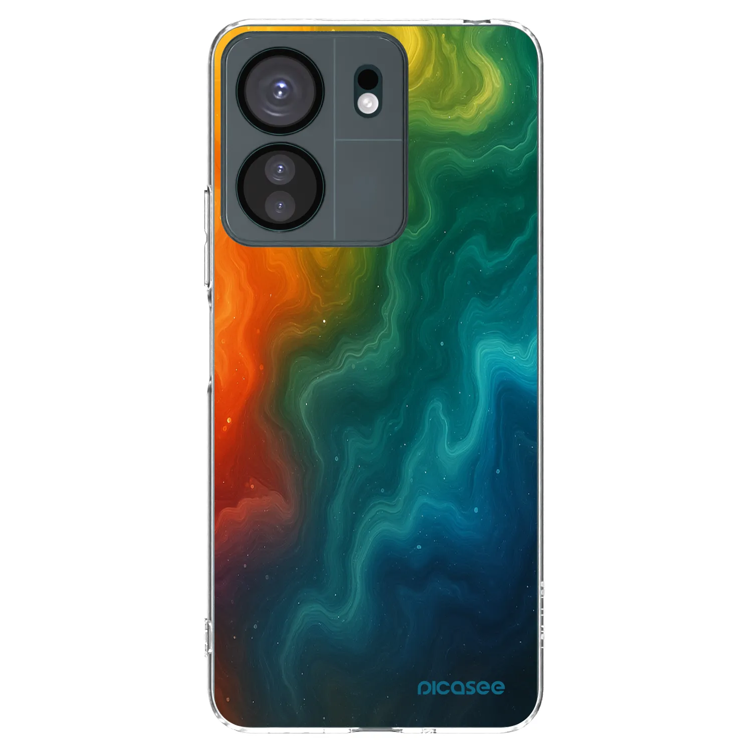 Picasee silikonový průhledný obal pro Xiaomi Redmi 13C 4G - Solar
