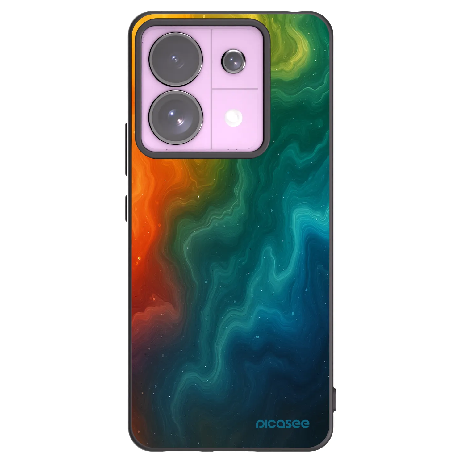 Picasee silikonový černý obal pro Xiaomi Redmi Note 13 Pro 5G - Solar