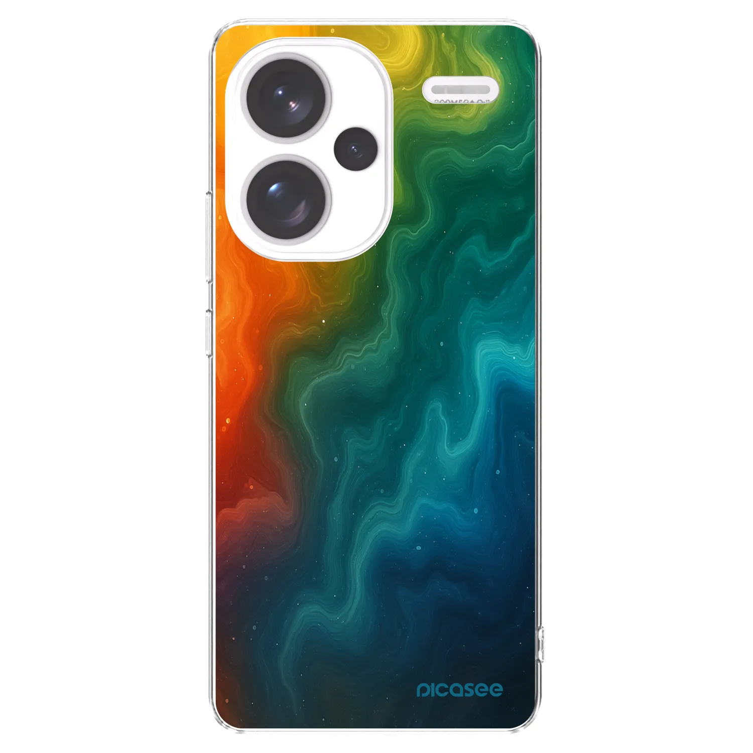 Picasee silikonový průhledný obal pro Xiaomi Redmi Note 13 Pro+ 5G - Solar