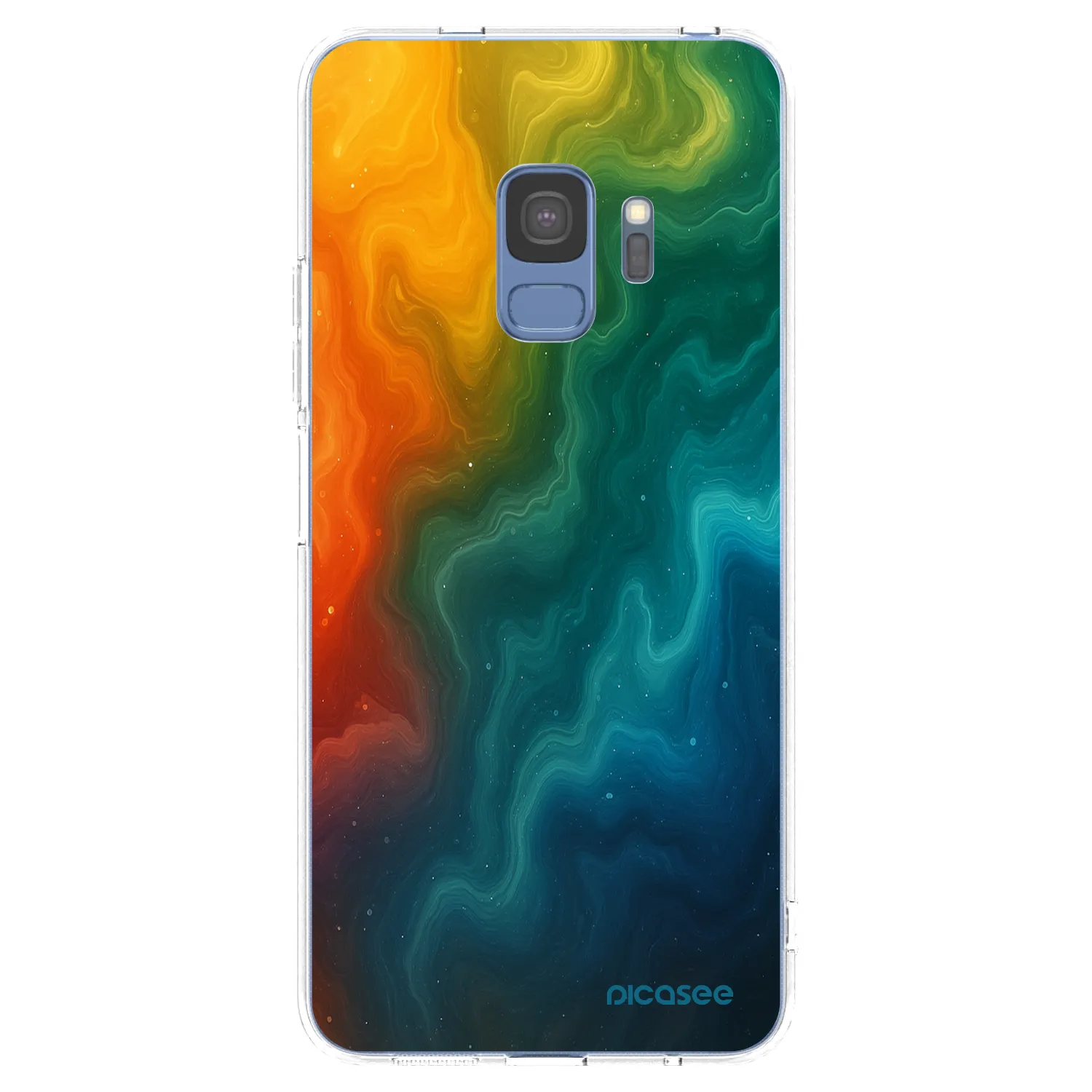 Picasee silikonový průhledný obal pro Samsung Galaxy S9 G960F - Solar
