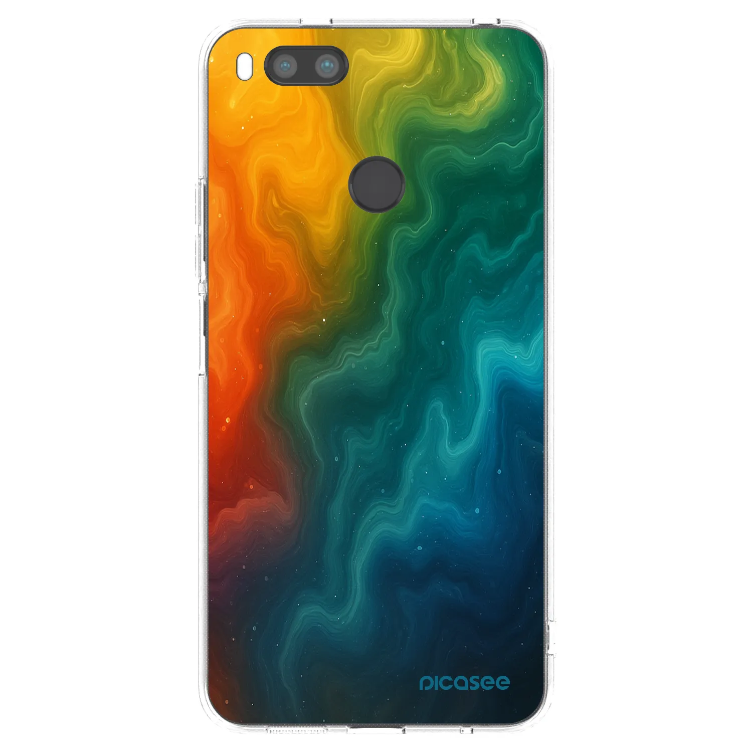 Picasee silikonový průhledný obal pro Xiaomi Mi A1 Global - Solar