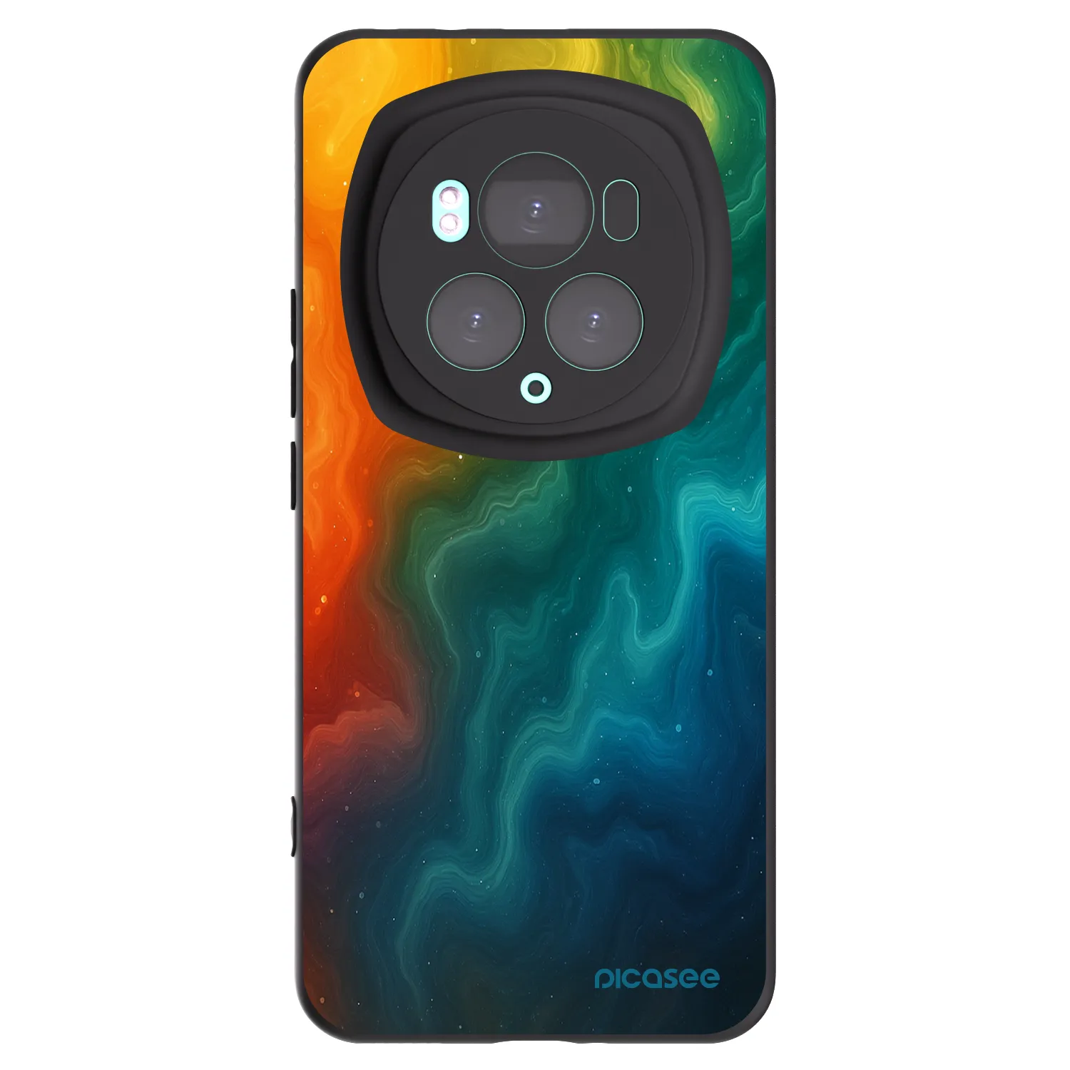 Picasee silikonový černý obal pro Honor Magic6 Pro - Solar