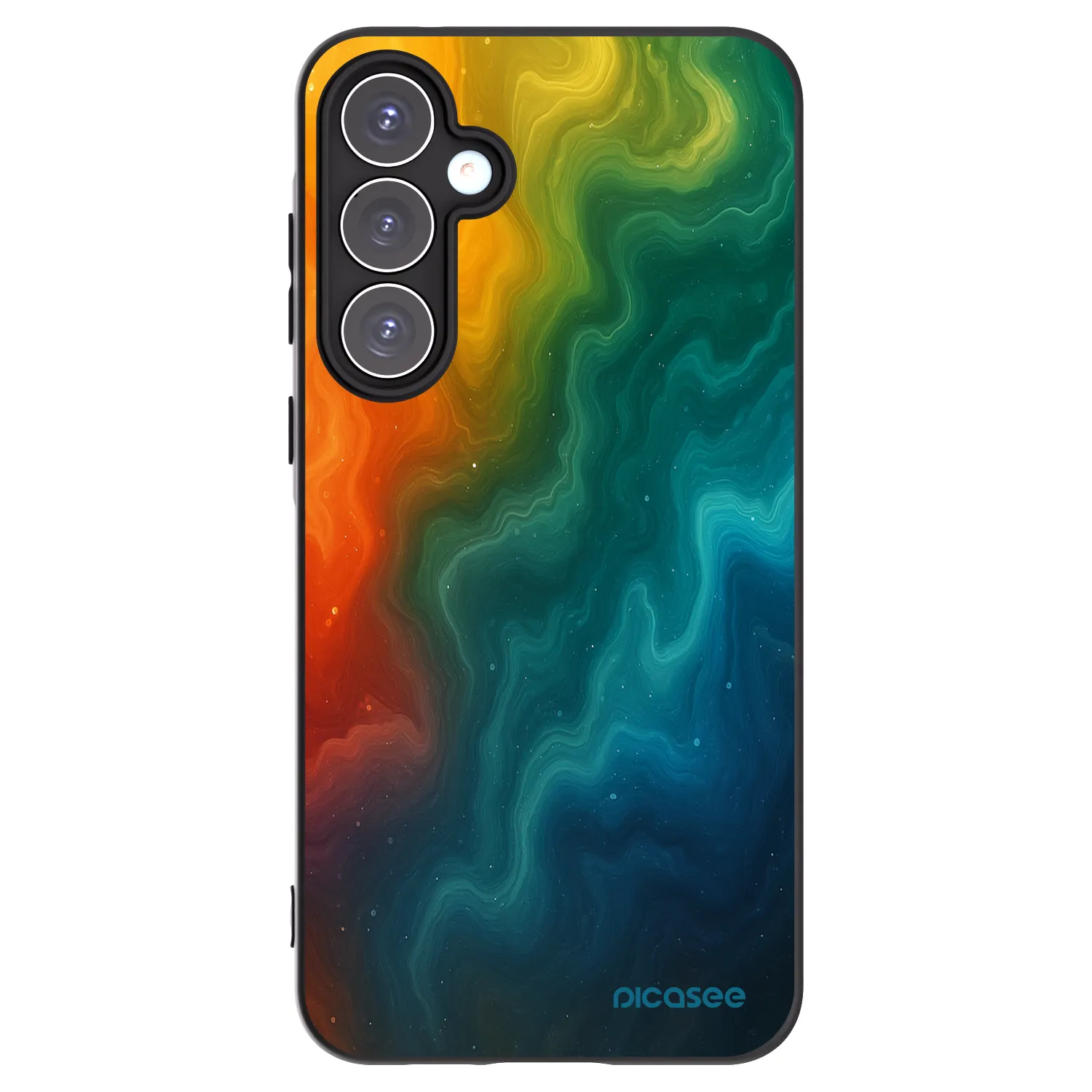 Picasee silikonový černý obal pro Samsung Galaxy A55 5G A556B - Solar