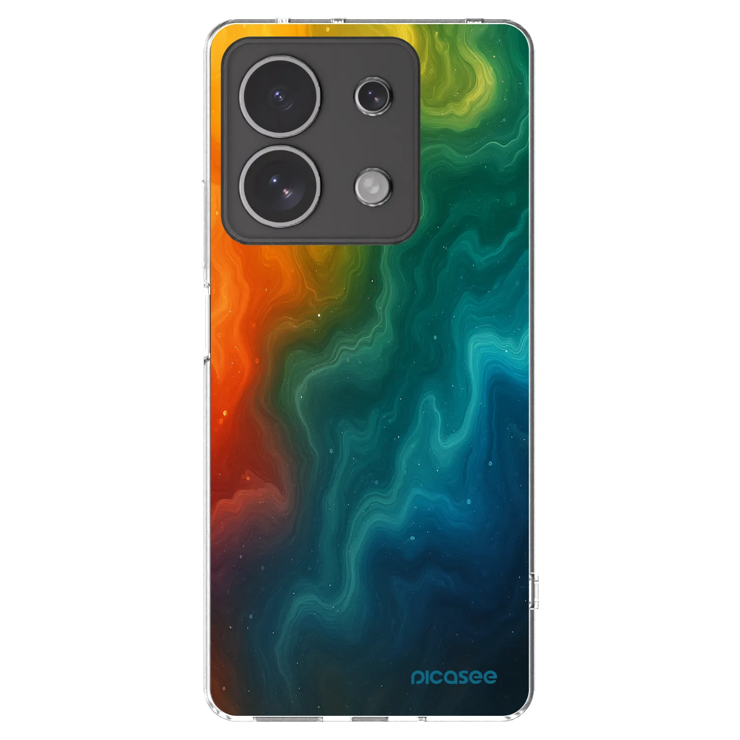 Picasee silikonový průhledný obal pro Xiaomi Redmi Note 13 4G - Solar