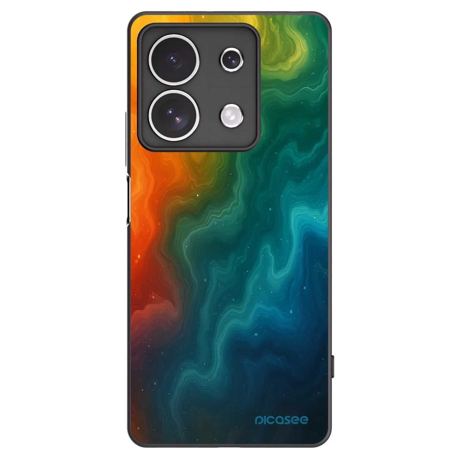 Picasee silikonový černý obal pro Xiaomi Redmi Note 13 4G - Solar