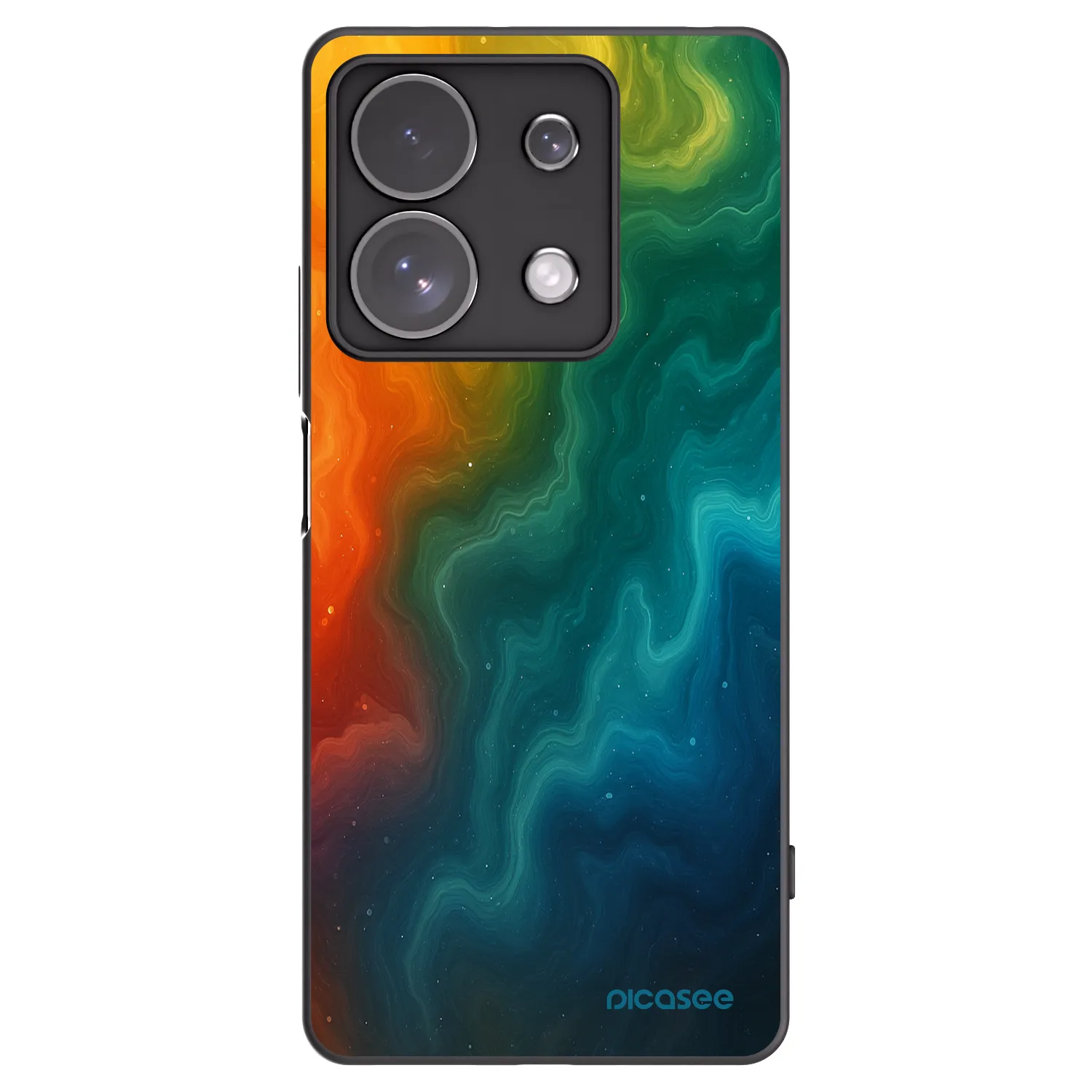 Picasee silikonový černý obal pro Xiaomi Redmi Note 13 Pro 4G - Solar