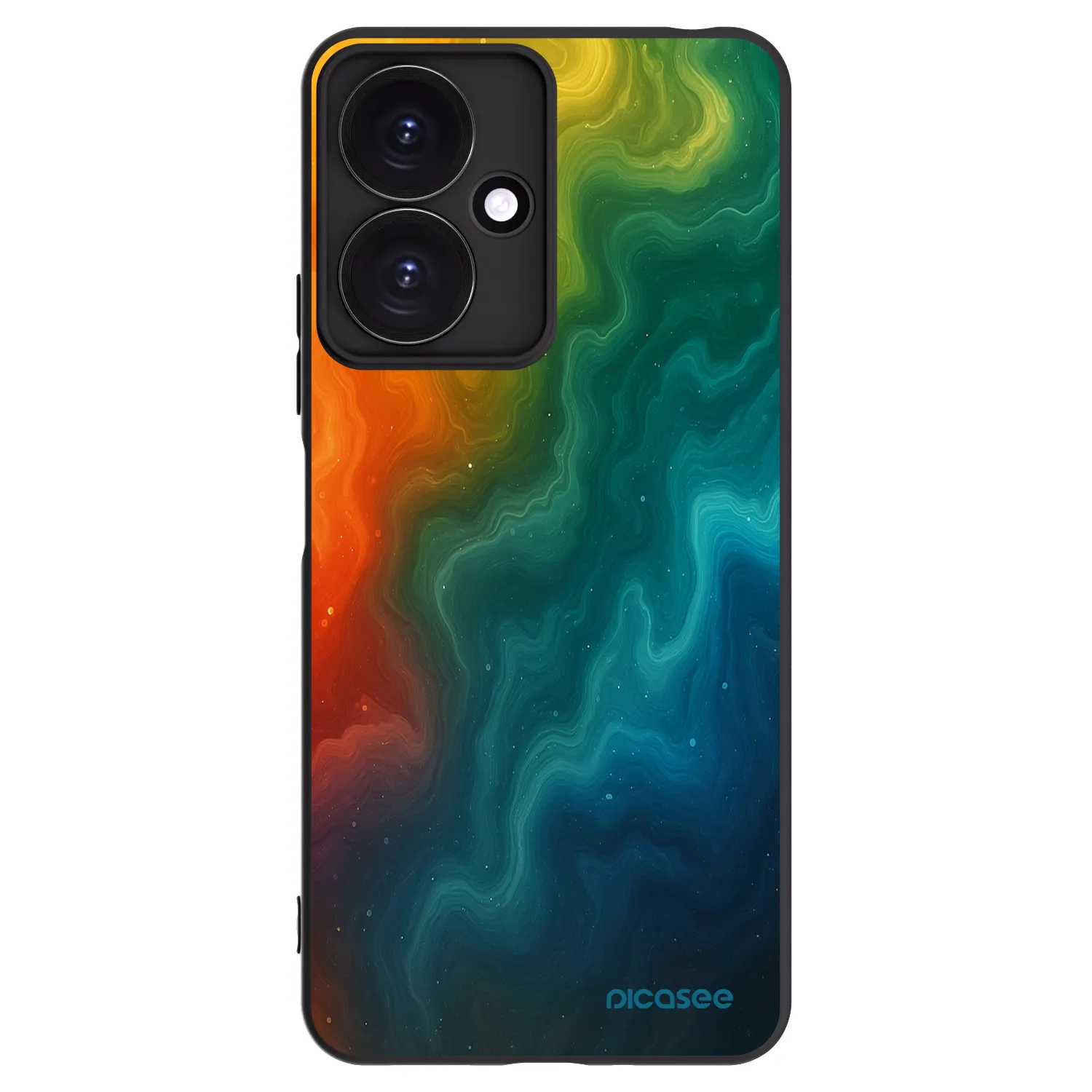 Picasee silikonový černý obal pro Xiaomi Redmi 13C 5G - Solar