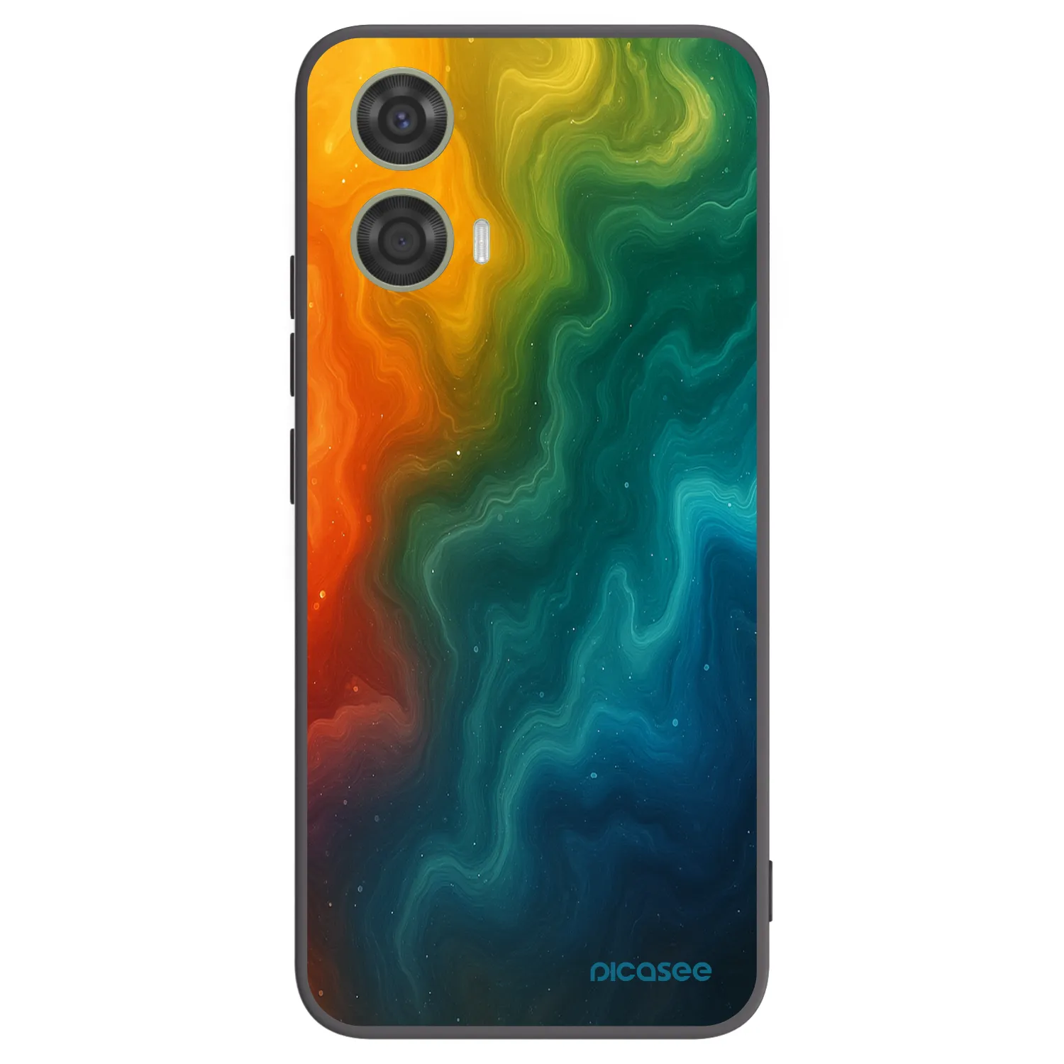 Picasee silikonový černý obal pro Motorola Moto G24 - Solar