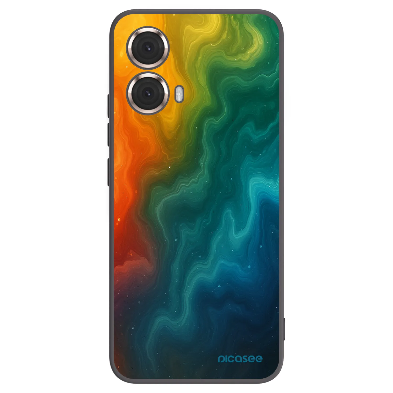 Picasee silikonový černý obal pro Motorola Moto G85 - Solar