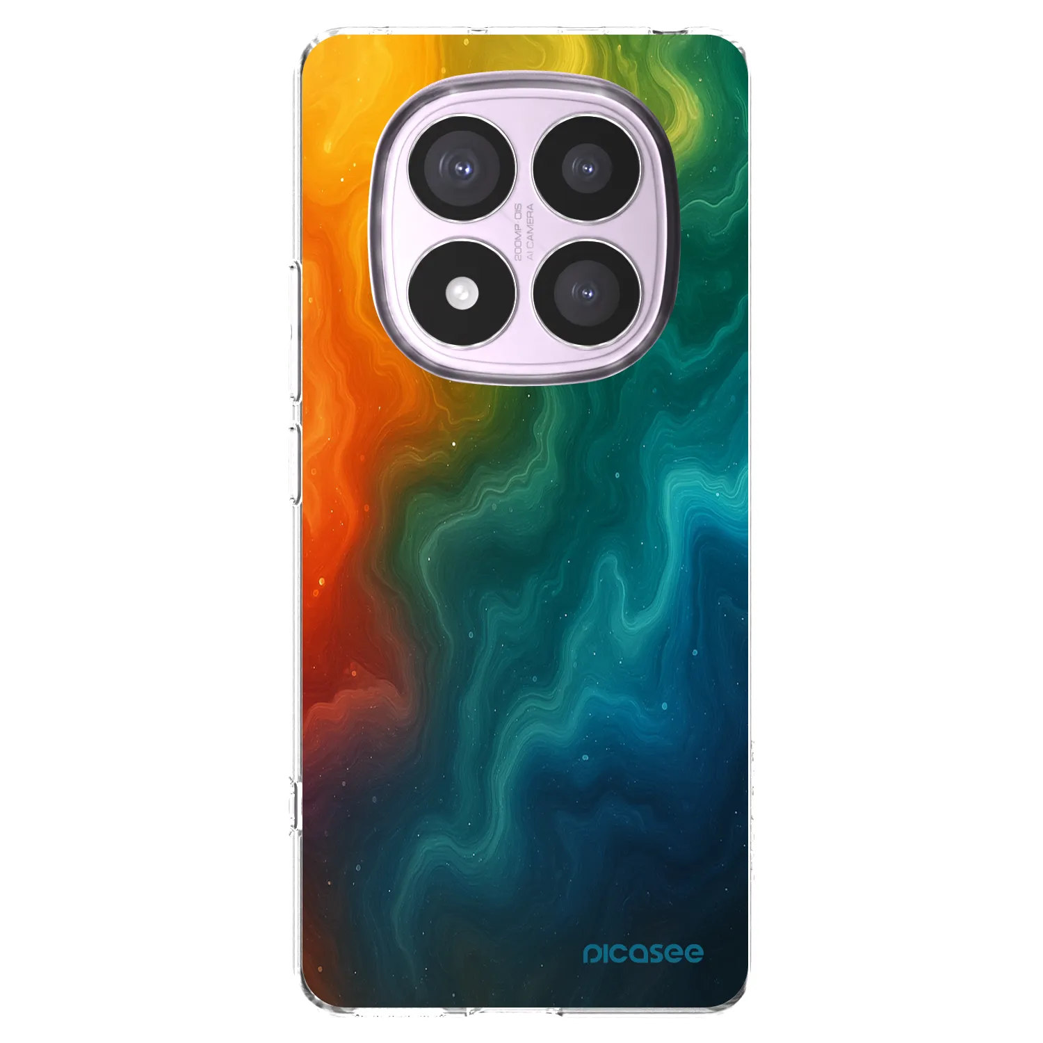 Picasee silikonový průhledný obal pro Xiaomi Redmi Note 14 Pro 5G - Solar