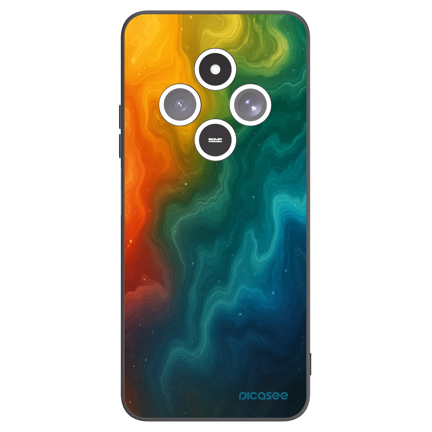 Picasee silikonový černý obal pro Xiaomi Redmi 14C - Solar