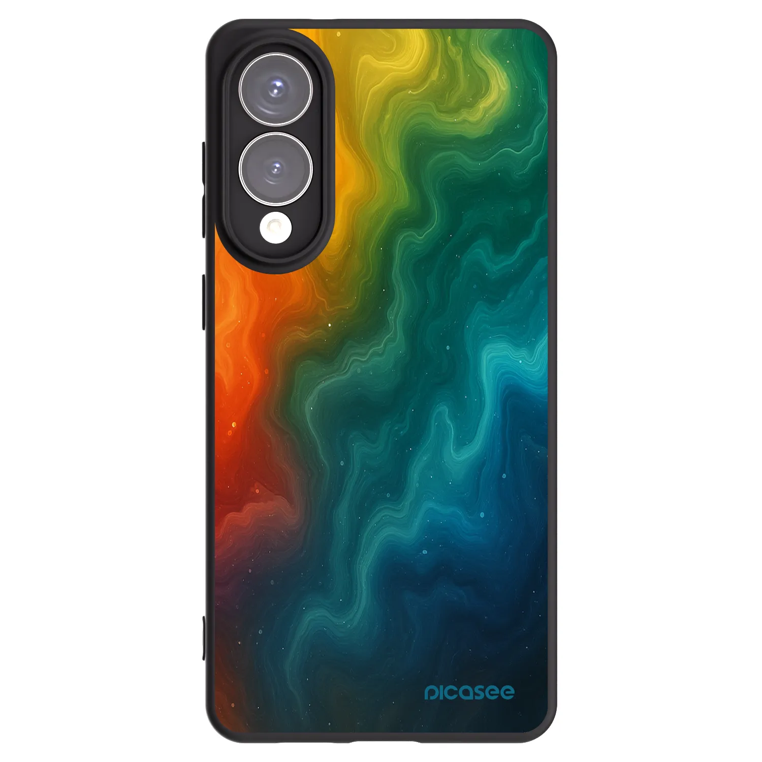Picasee silikonový černý obal pro Samsung Galaxy S25 Edge 5G - Solar