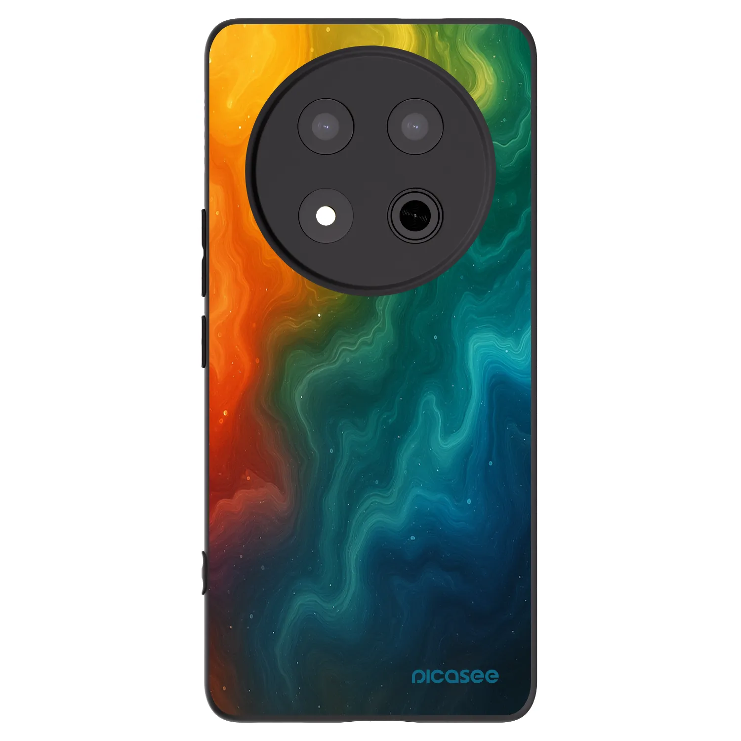Picasee silikonový černý obal pro Honor Magic7 Lite 5G - Solar