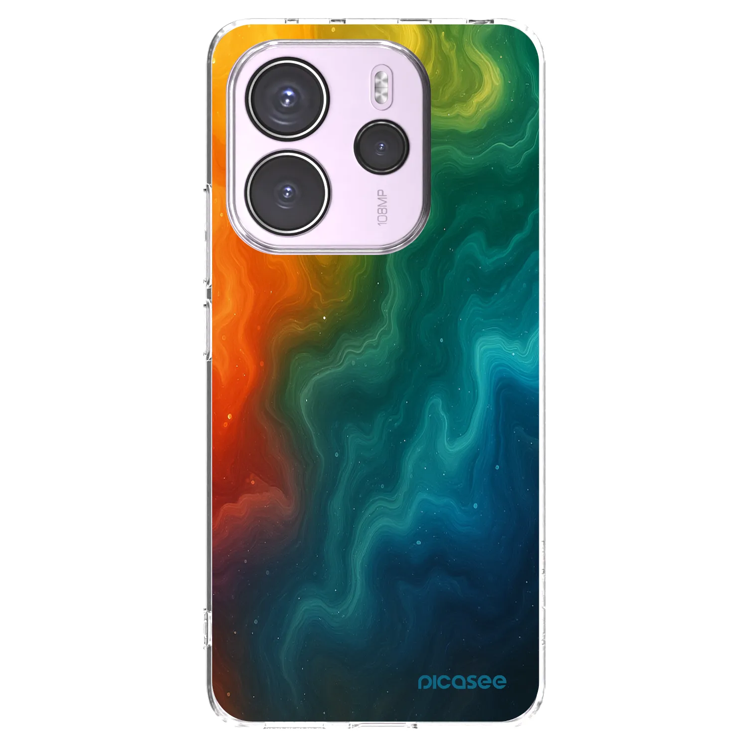 Picasee silikonový průhledný obal pro Xiaomi Redmi Note 14 4G - Solar